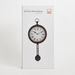 Delphine Wall Clock with Pendulum - 25.4x5.8x55.5 cm-Clocks-thumbnail-5