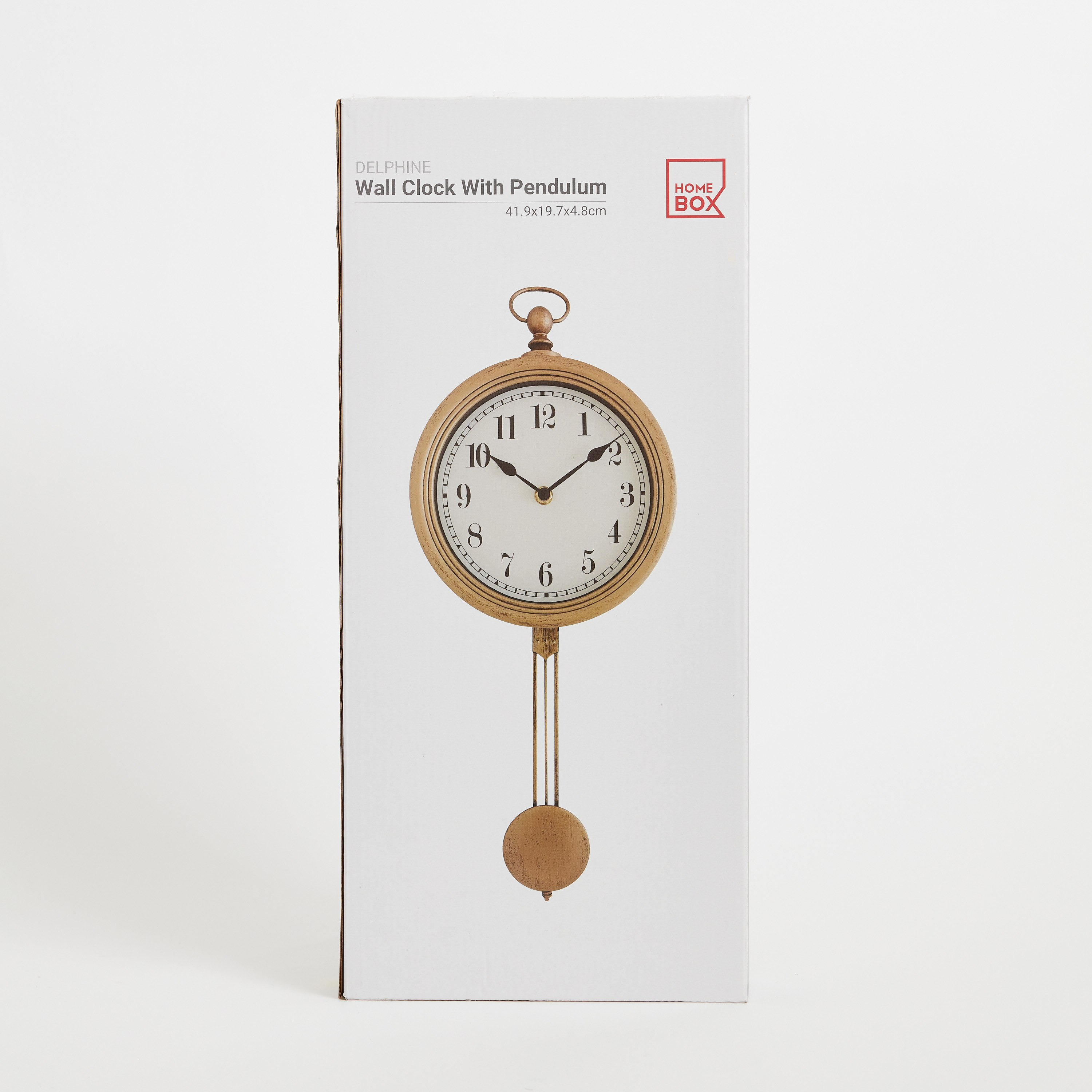 ساعة حائط برقاص من دلفين - 19.7x4.8x41.9 سم-hbxdiningroom-decorandaccessories-clocks-image-6