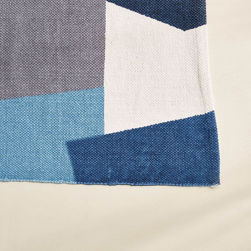 Oliver Martin Cotton Dhurrie - 80x150 cm-Rugs-image-1