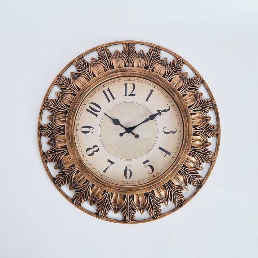 Delphine Wall Clock with Cut Work Border-Clocks-image-4