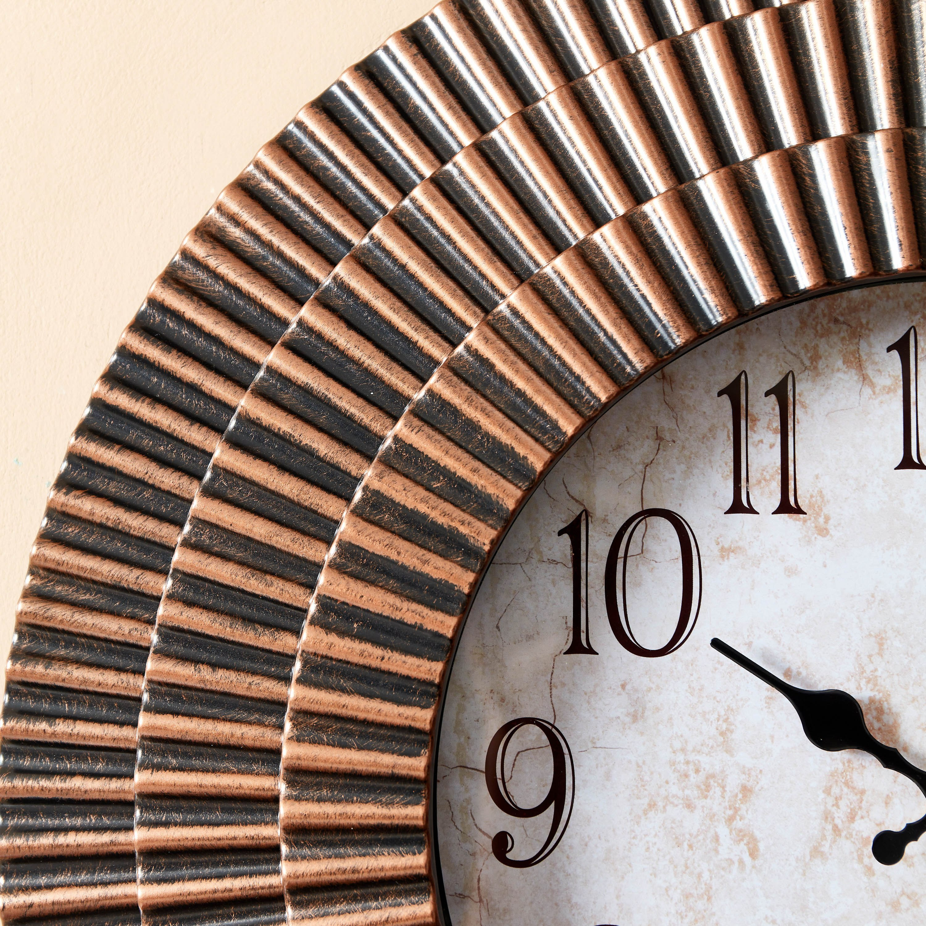 Delphine Wall Clock with Block Border-hbxdiningroom-decorandaccessories-clocks-image-3