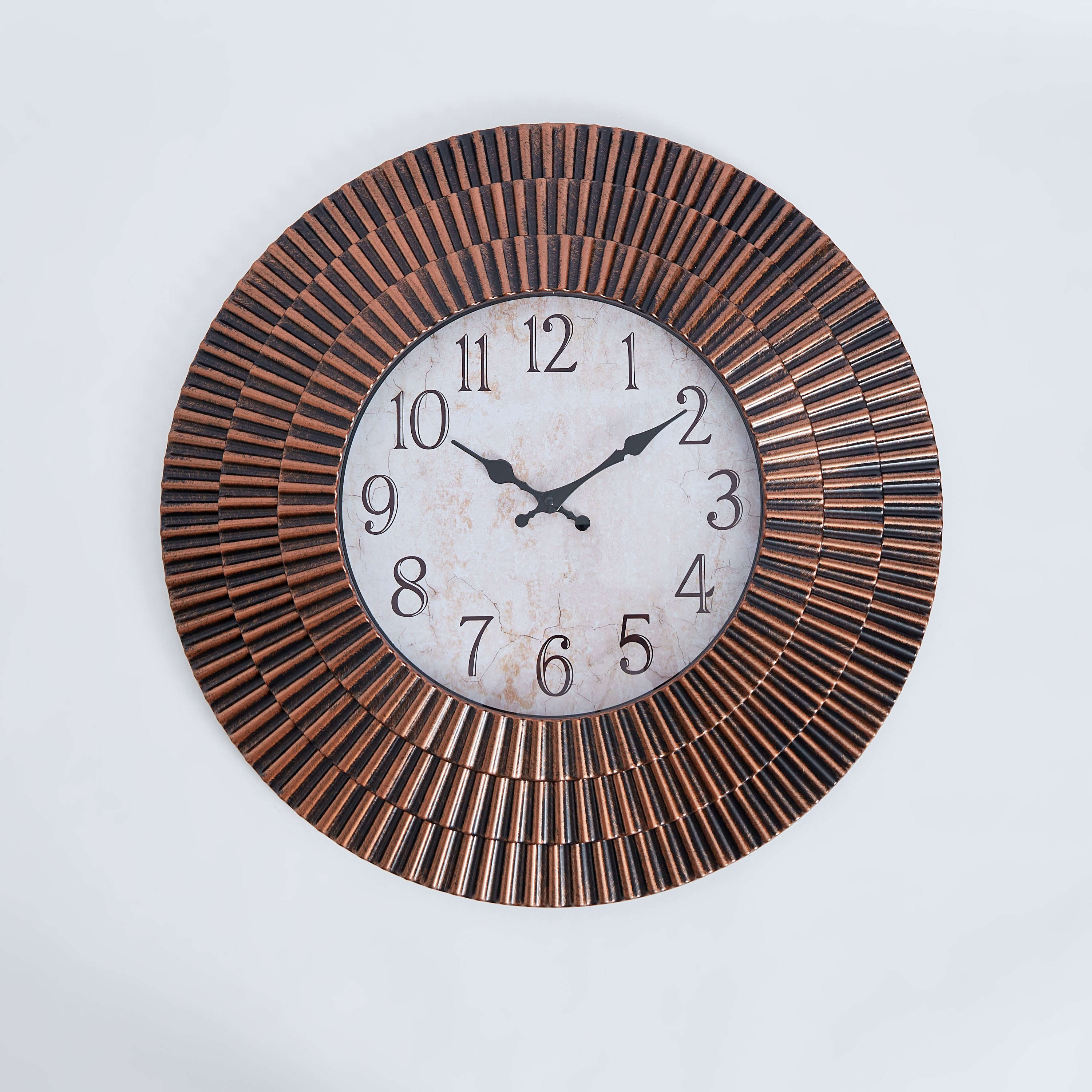Delphine Wall Clock with Block Border-hbxdiningroom-decorandaccessories-clocks-image-5
