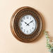 Delphine Wall Clock with Round Petal Border-Clocks-thumbnail-1