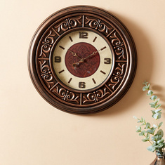 Delphine Wall Clock with Double Border