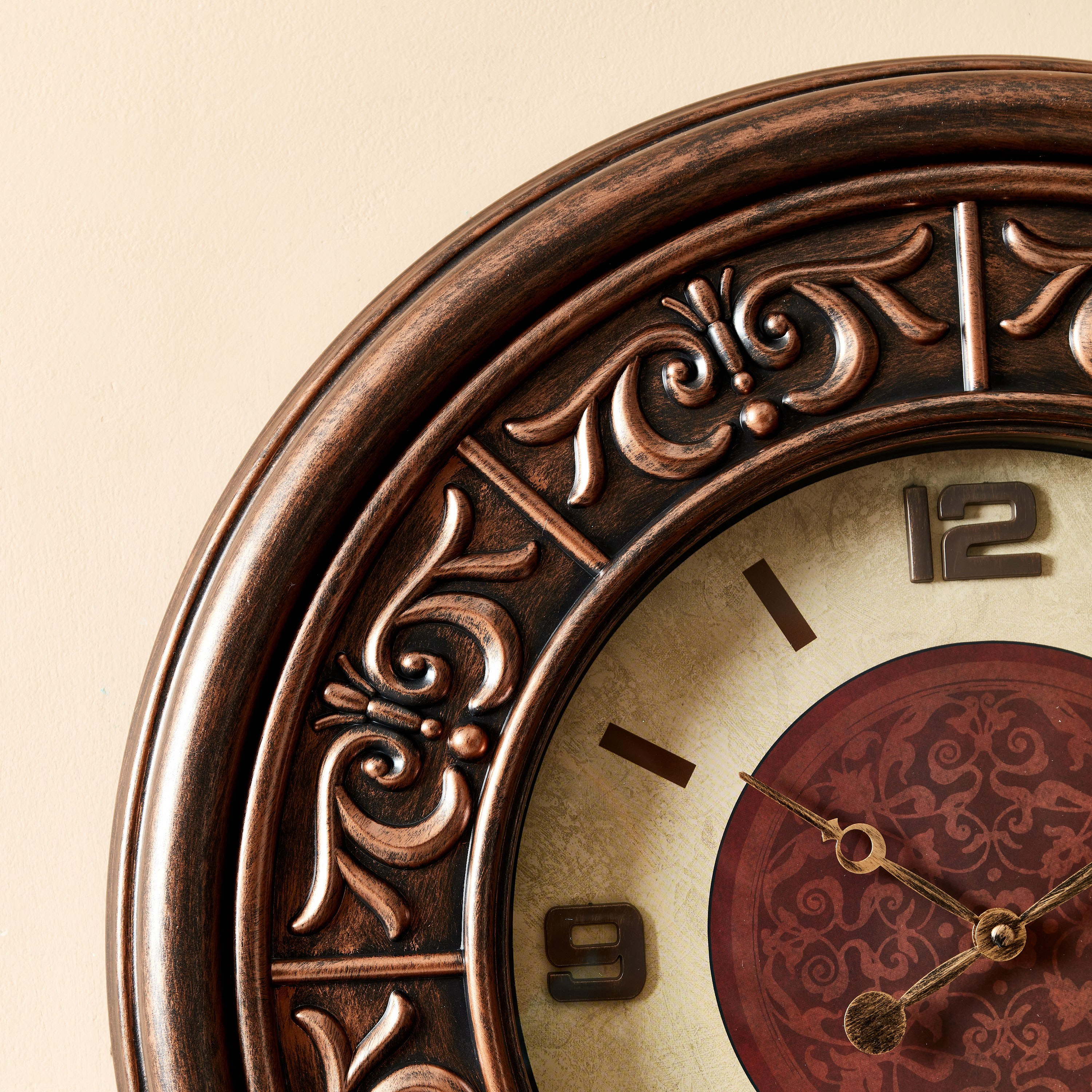 ساعة حائط بإطار مزدوج من دلفين-hbxdiningroom-decorandaccessories-clocks-image-3