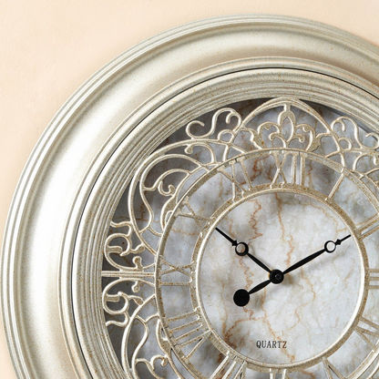 Delphine Wall Clock with Roman Numbers