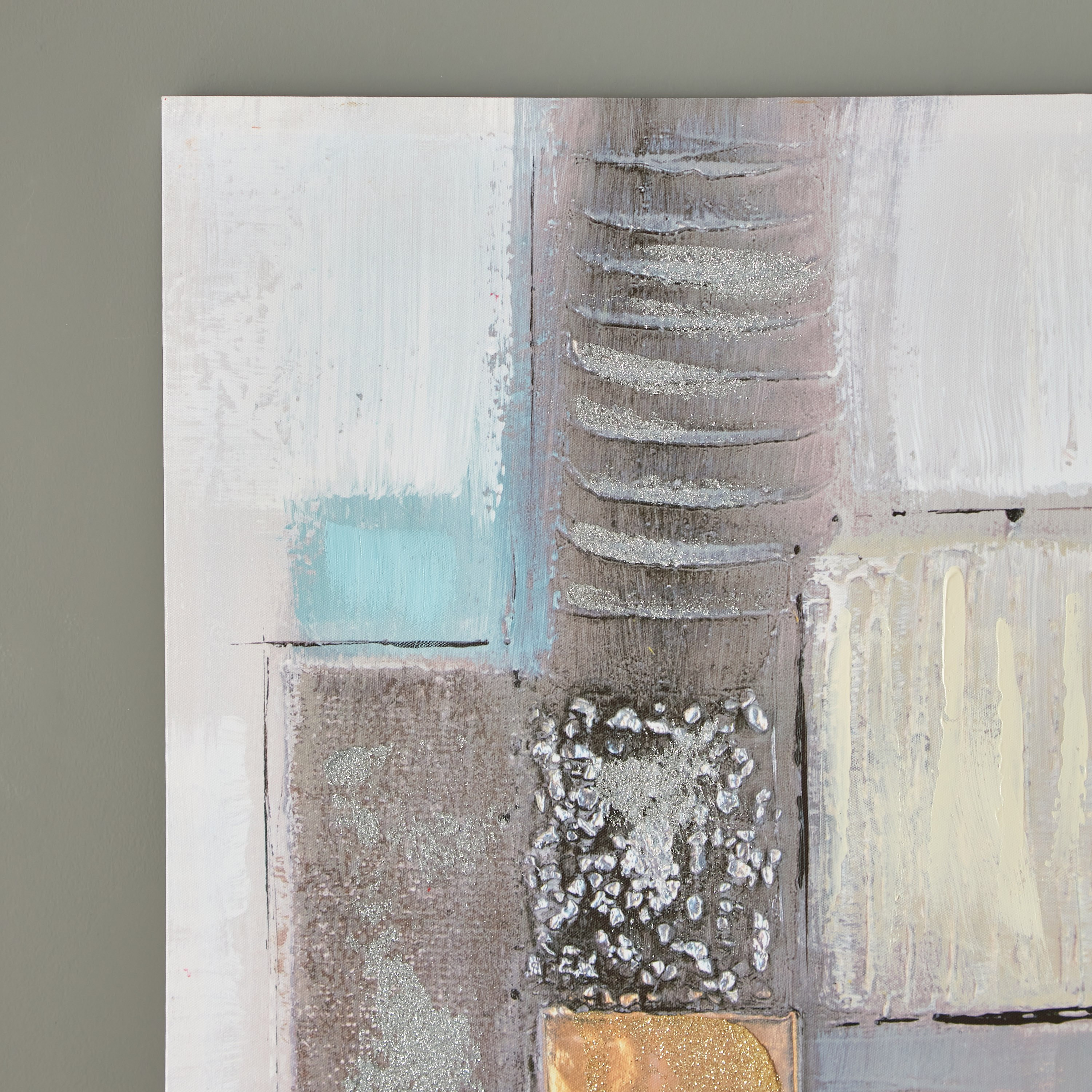 لوحة حائط مؤطرة مطلية بطبعات تجريدية مستطيلة من نيلا - 50x3x100 سم-hbxhomeware-hbxdecorandfurnishings-image-3
