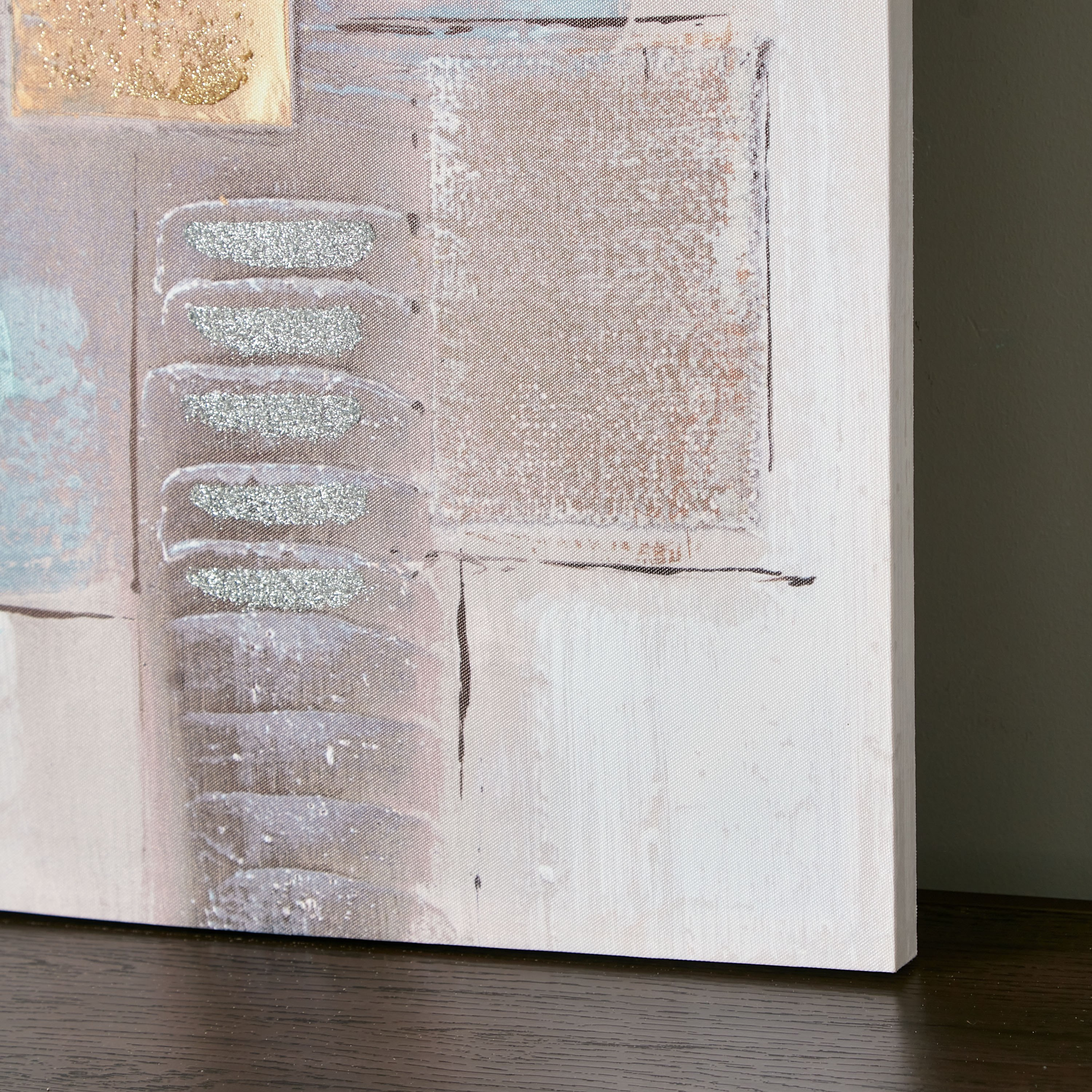 لوحة حائط مؤطرة مطلية بطبعات تجريدية مستطيلة من نيلا - 50x3x100 سم-hbxhomeware-hbxdecorandfurnishings-image-4