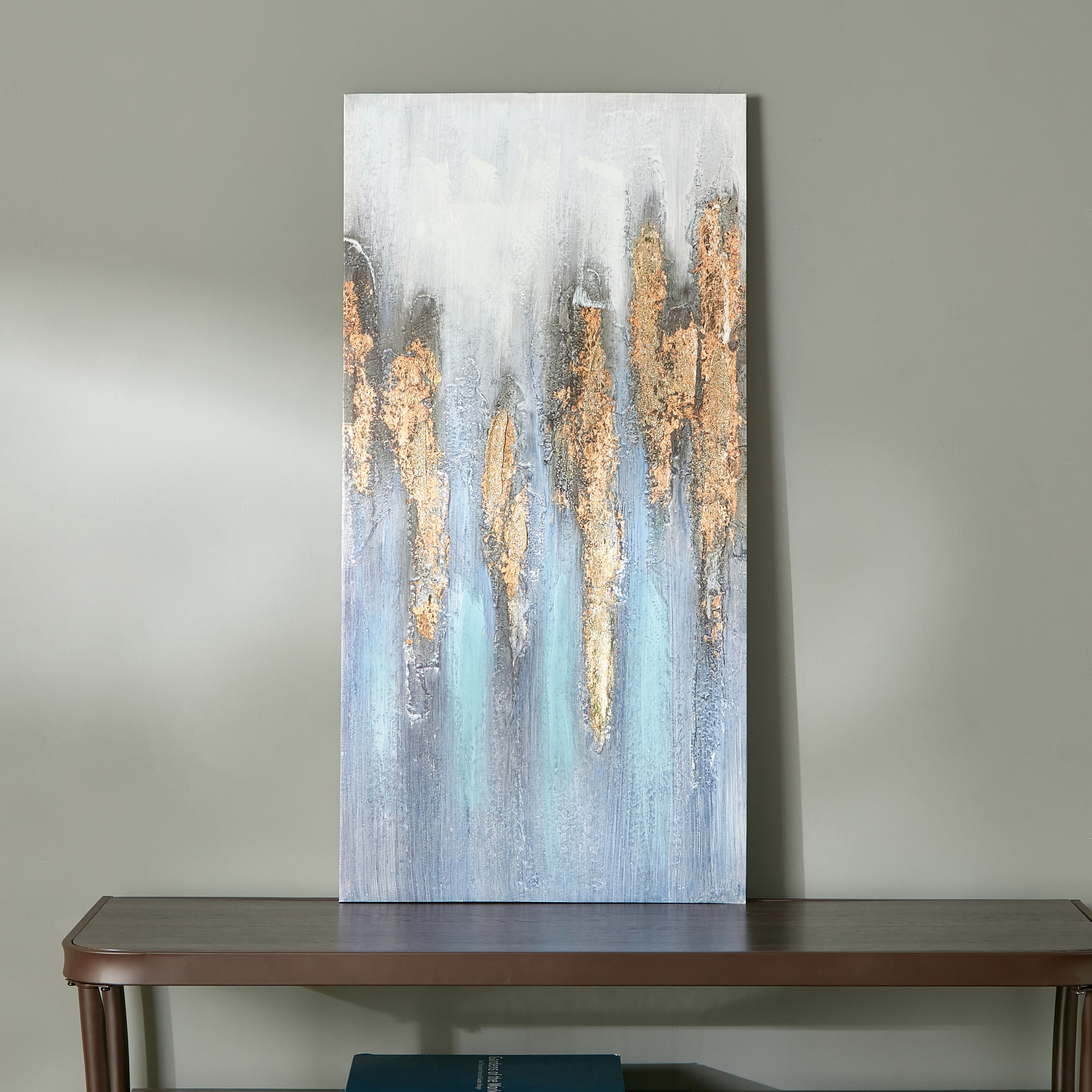 لوحة مؤطرة مطلية بطبعات تجريدية من نيلا - 50x3x100 سم-hbxhomeware-hbxdecorandfurnishings-image-1