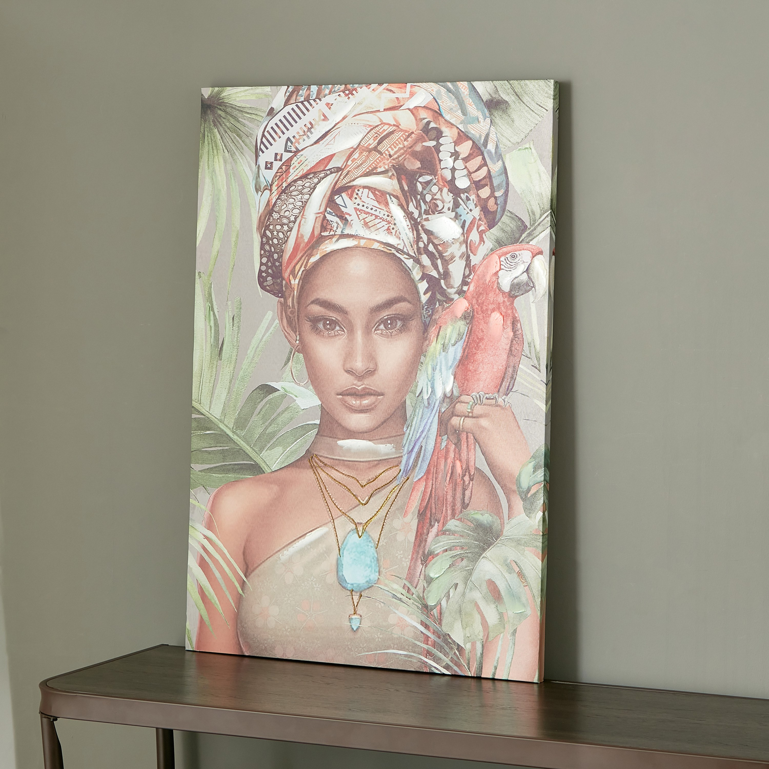 لوحة حائط مؤطرة مطلية بطبعات من نيلا - 60x3x90 سم-PROMO_HB_AE_B1G1_250925-image-2