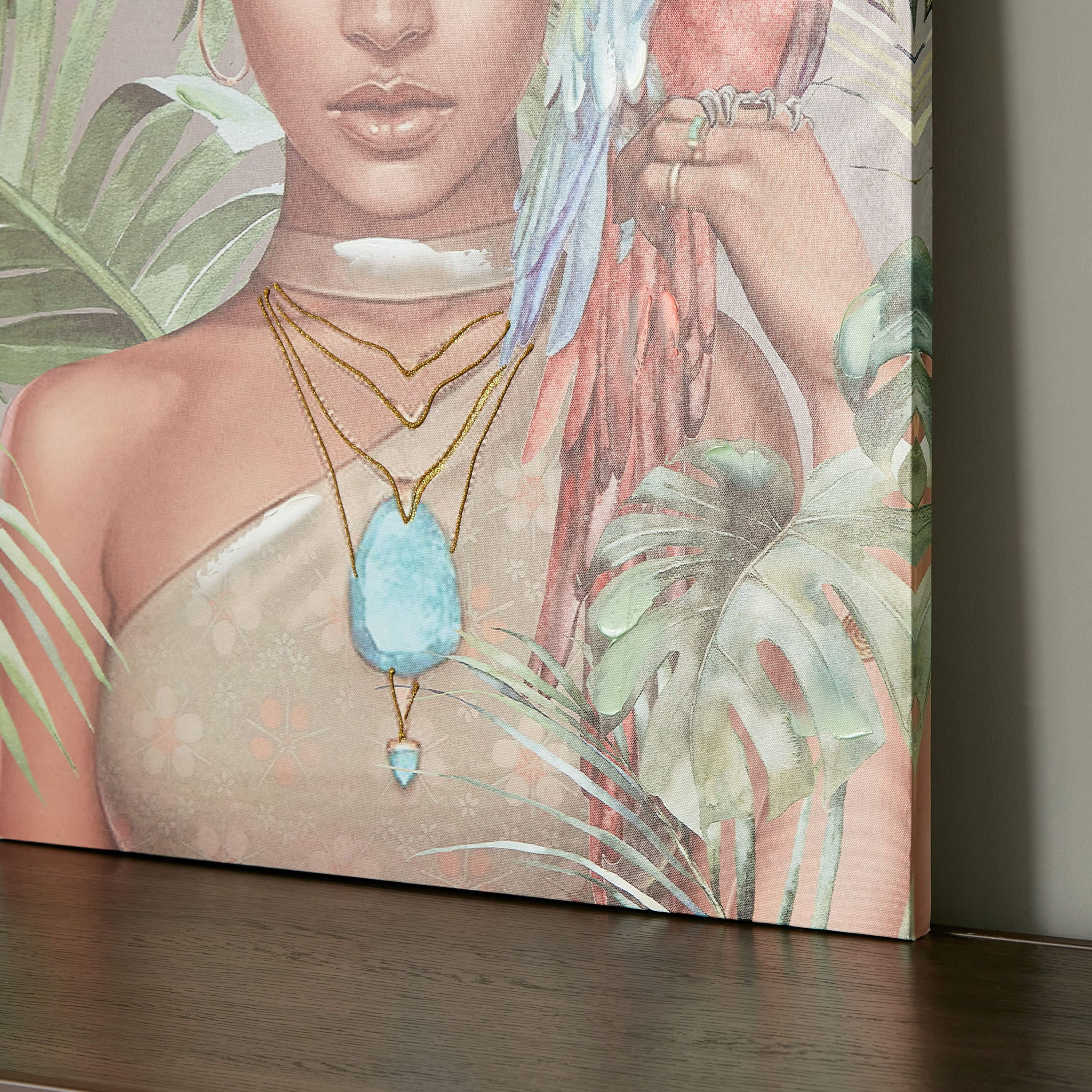 لوحة حائط مؤطرة مطلية بطبعات من نيلا - 60x3x90 سم-PROMO_HB_AE_B1G1_250925-image-4