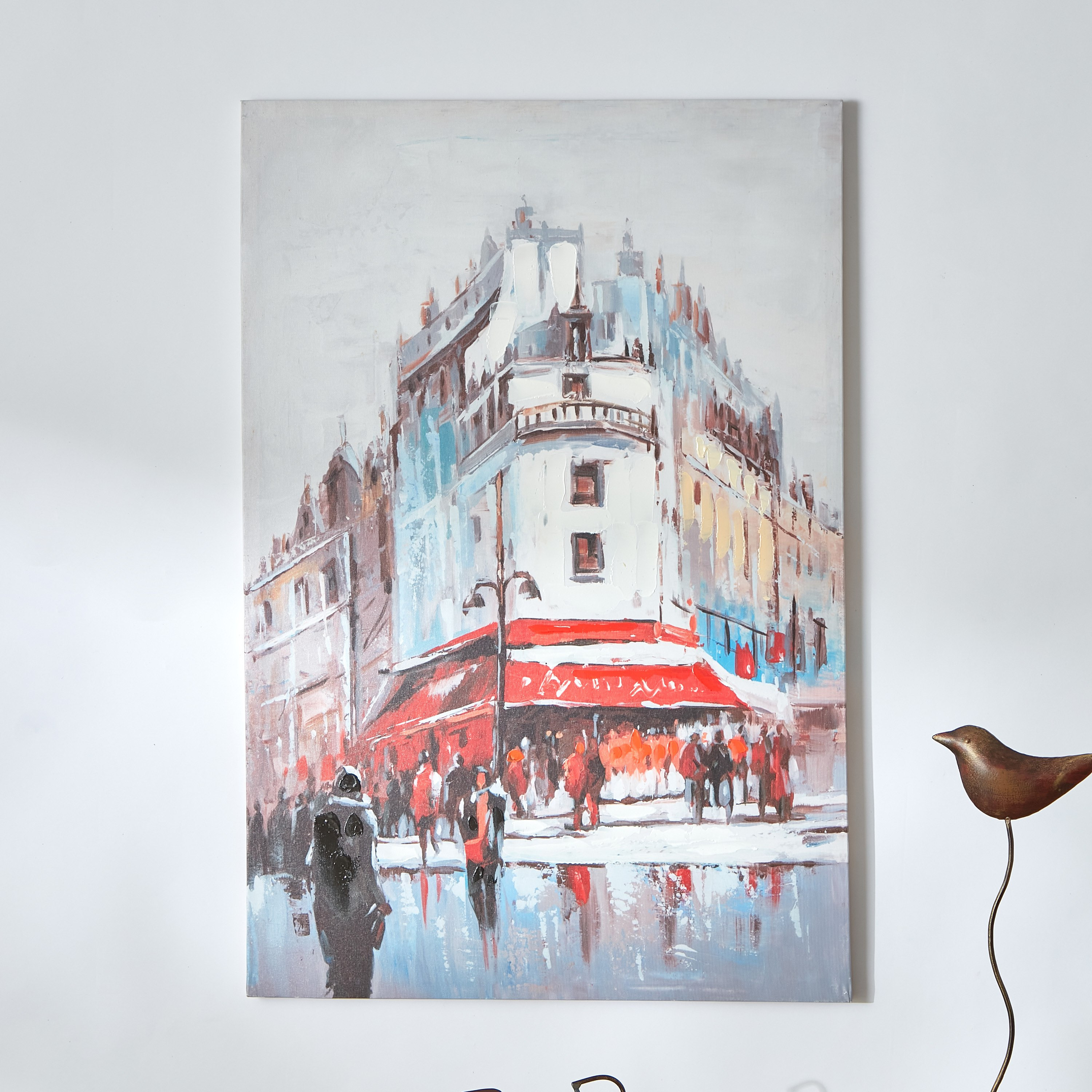 لوحة مؤطرة مطلية بطبعات مدينة من نيلا - 60x3x90 سم-PROMO_HB_AE_B1G1_250925-image-1