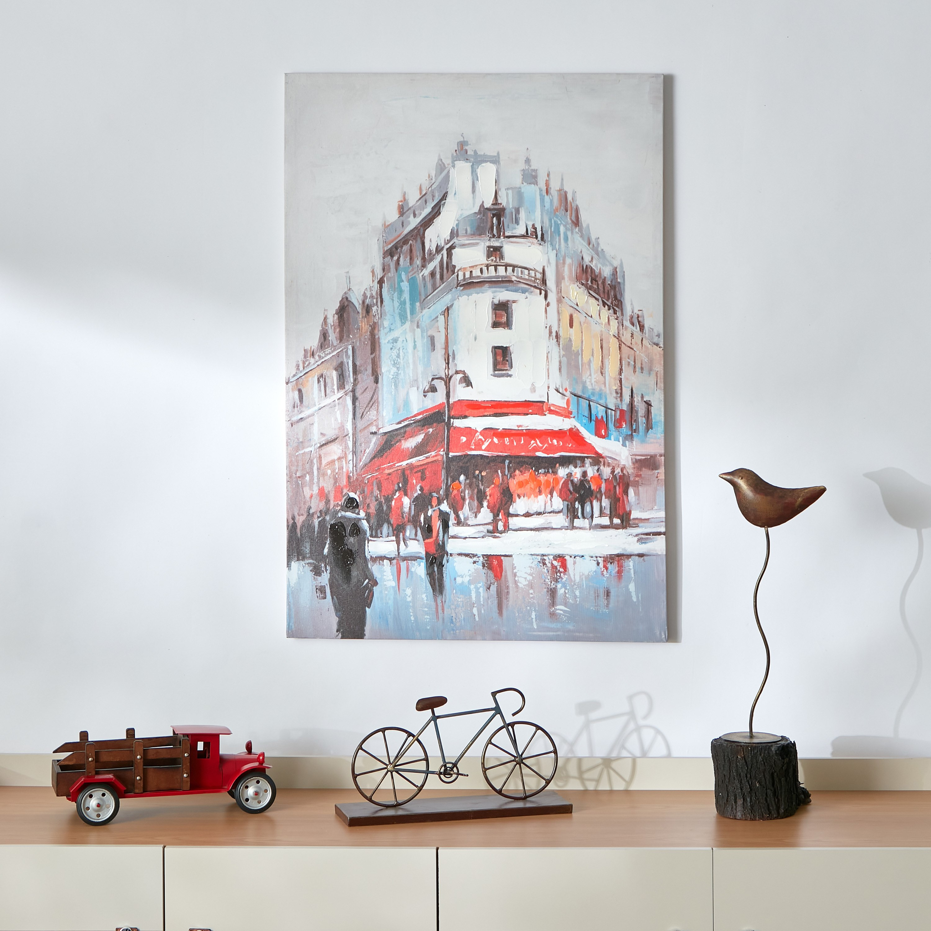 لوحة مؤطرة مطلية بطبعات مدينة من نيلا - 60x3x90 سم-PROMO_HB_AE_B1G1_250925-image-5