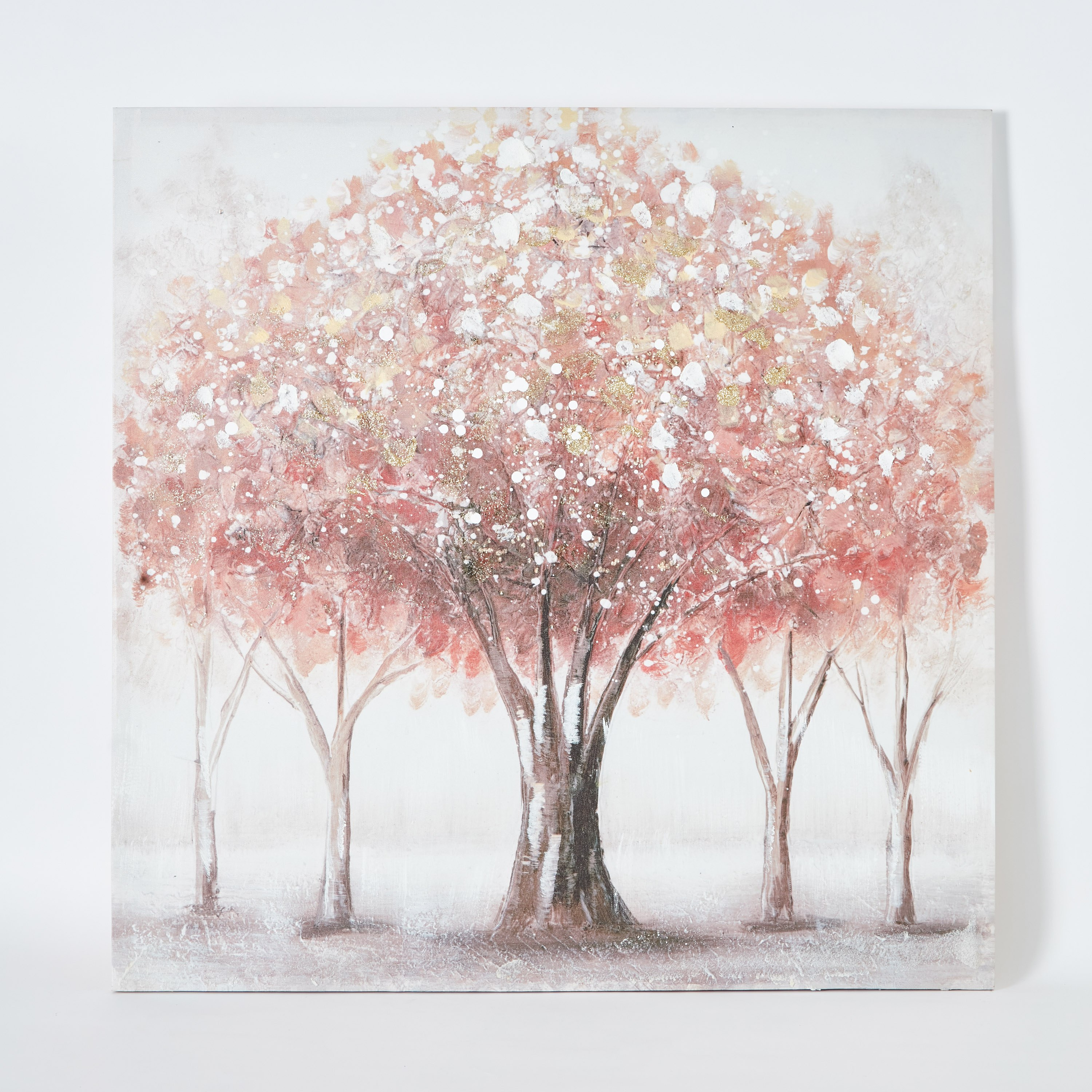 لوحة مؤطرة مطلية بطبعات شجرة من نيلا - 80x3x80 سم-hbxhomeware-hbxdecorandfurnishings-image-6