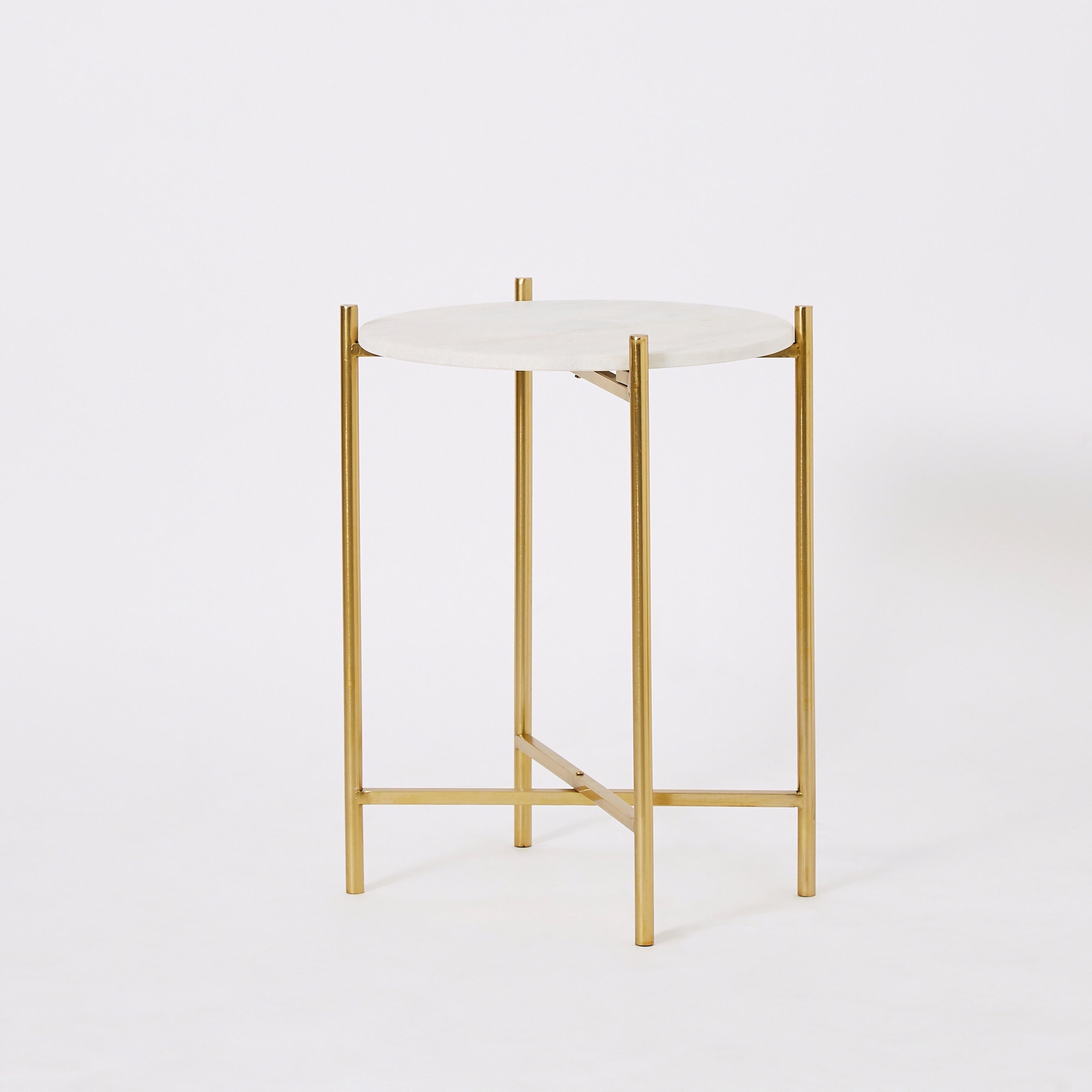 طقم طاولة جانبية من قطعتين بسطح من الرخام - أونيكس من فيندرا-hbxfurniture-livingroom-endtables-image-8