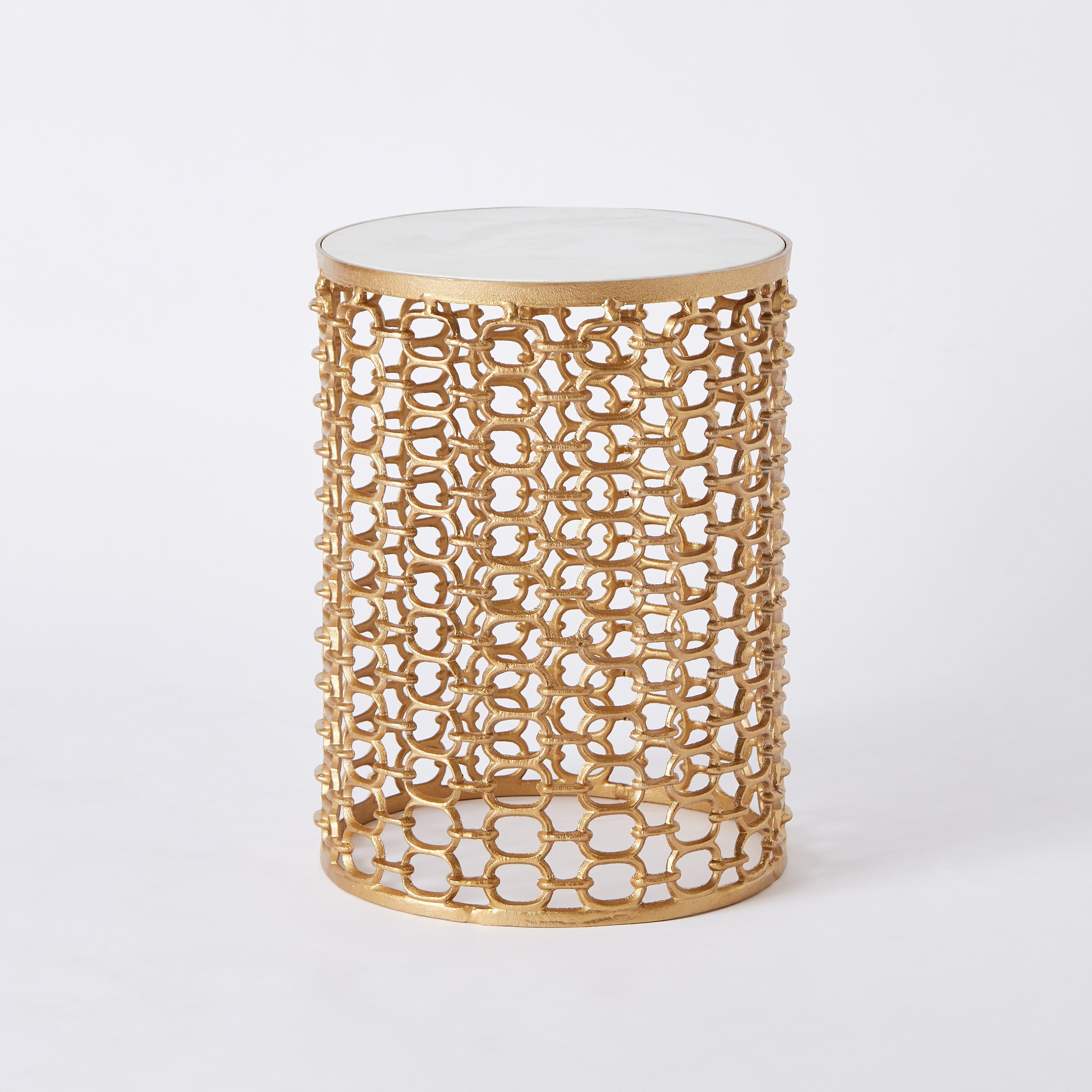 Vendra Marrakesh Marble Top 2-Piece End Table Set-hbxfurniture-livingroom-endtables-image-2