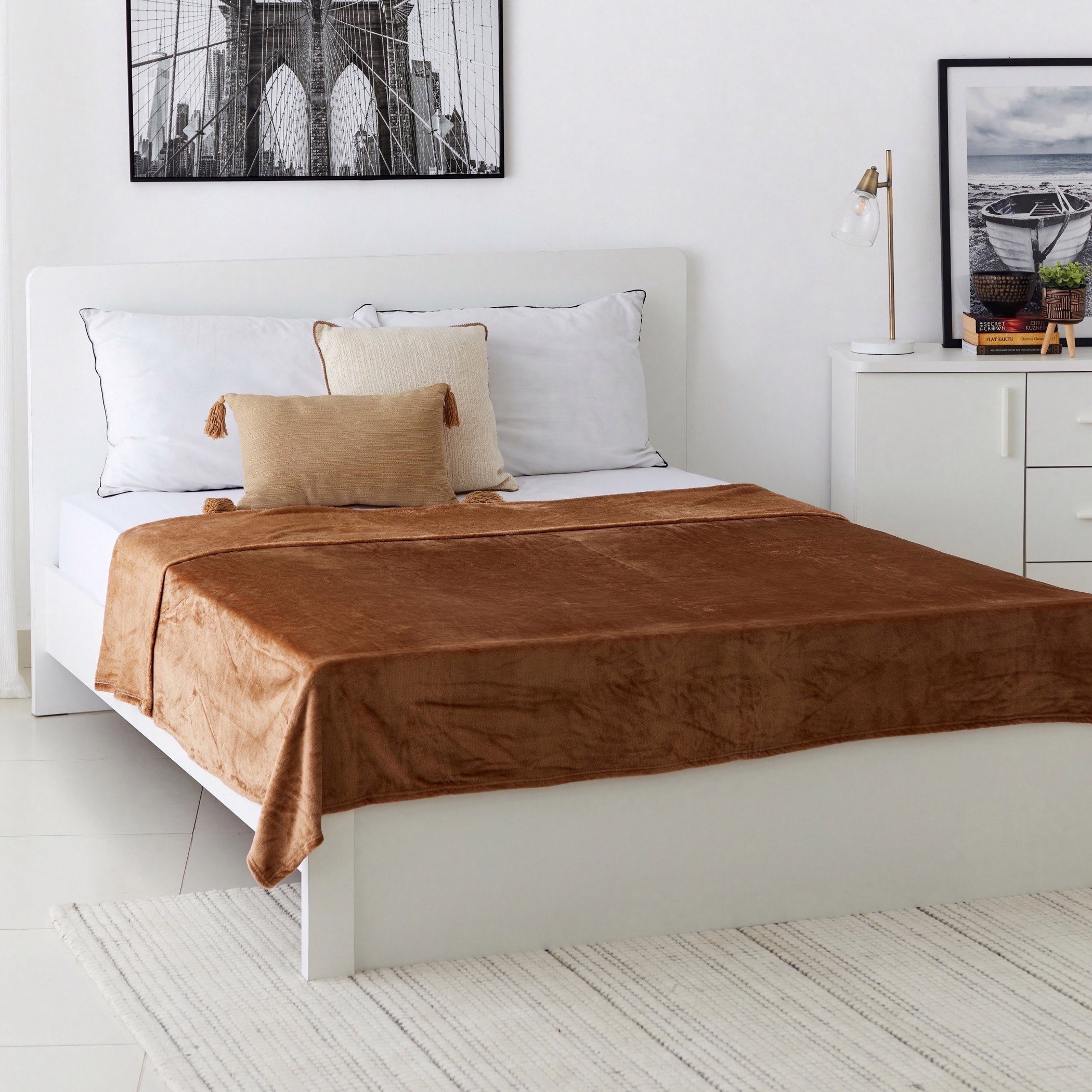 بطانية مزدوجة فلانيل سادة من نوفا - 150x200 سم-hbxhomeware-hbxbedroom-image-5