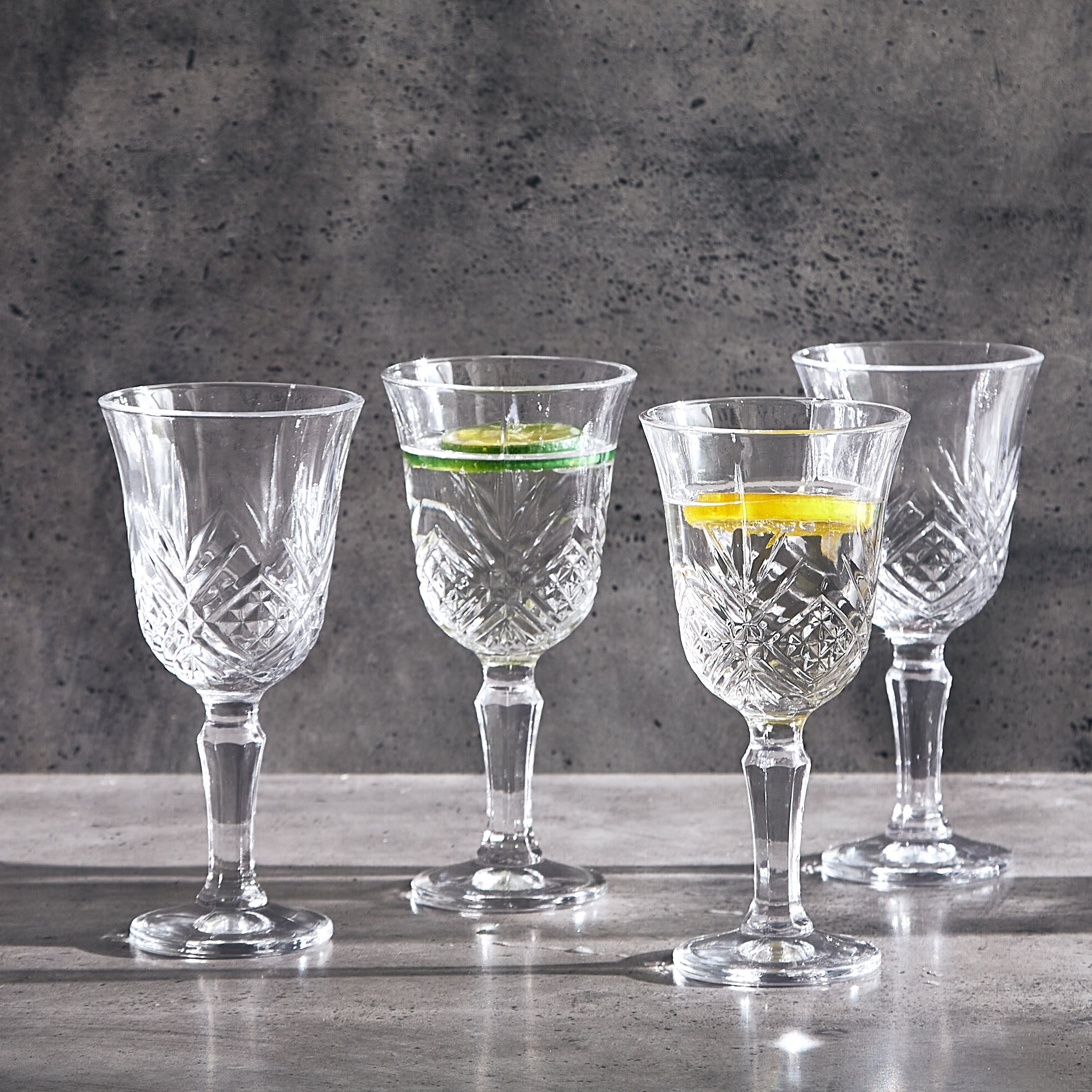 طقم كاسات طويلة 4 قطع من زودياك - 225 مل-hbxhomeware-hbxkitchen-image-1
