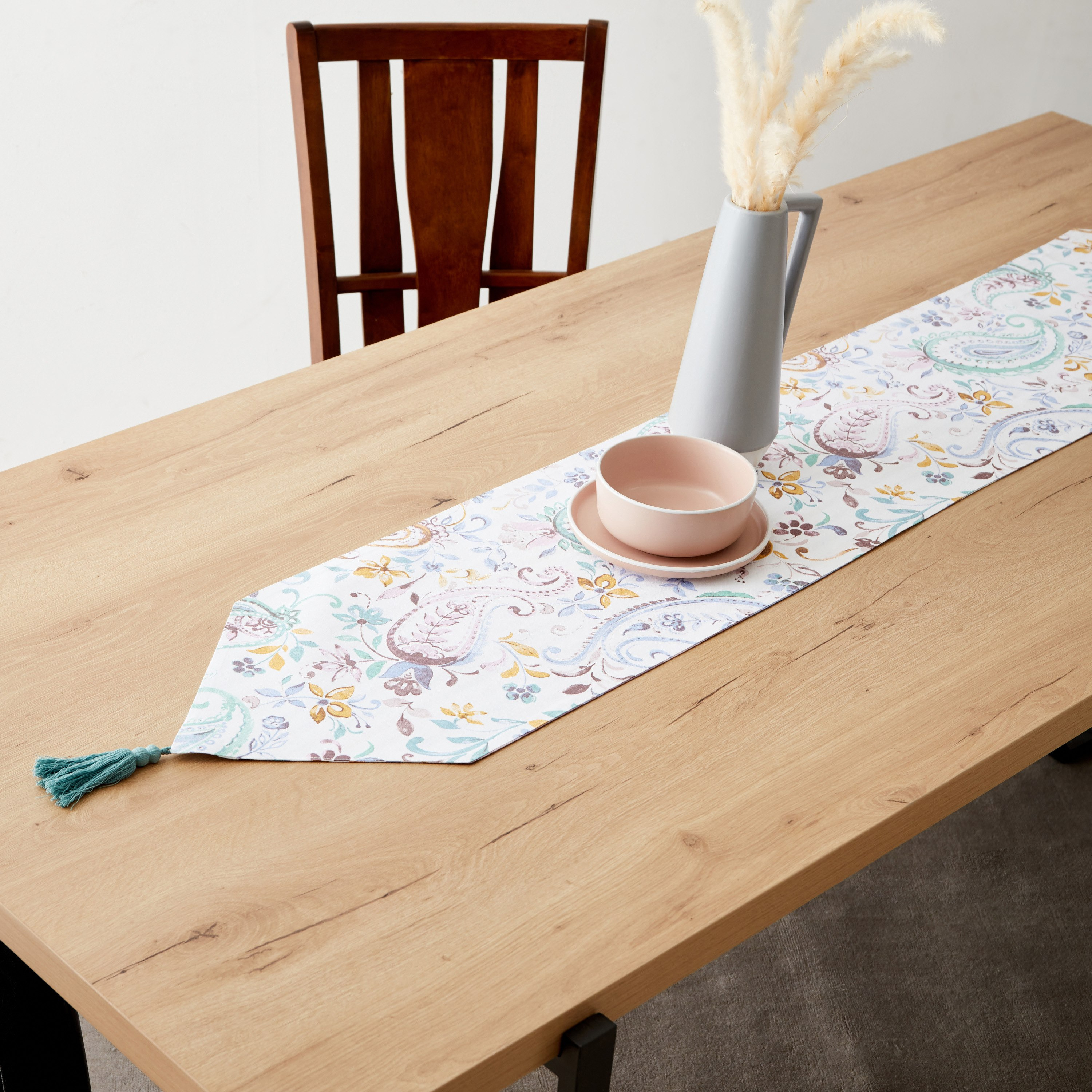 مفرش طاولة يستخدم على الوجهين من بايتون إلسا - 33x180 سم-hbxdecorandfurnishings-homefurnishings-tablelinens-image-1