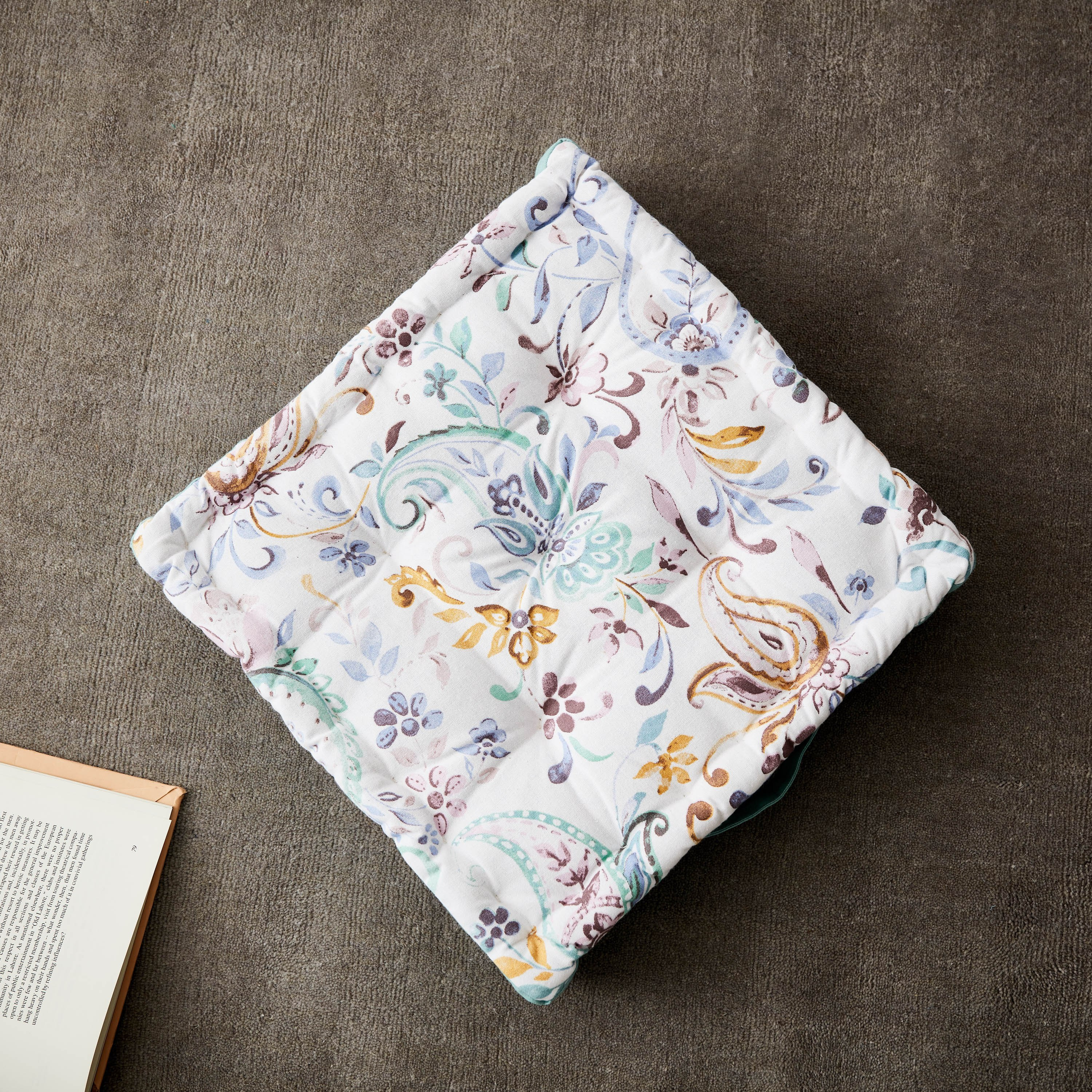 وسادة أرضية من بايتون إلسا - 60x60x10 سم-hbxhomeware-hbxdecorandfurnishings-image-2