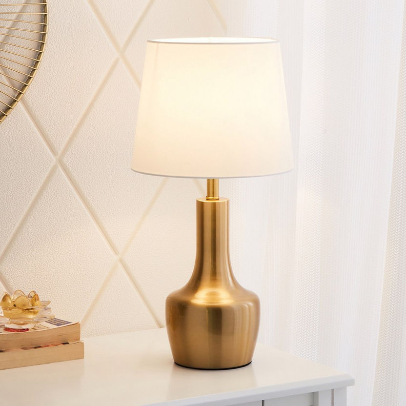 Diego Premium Metal Pot Shaped Table Lamp - 33x50 cm-Table Lamps-image-1