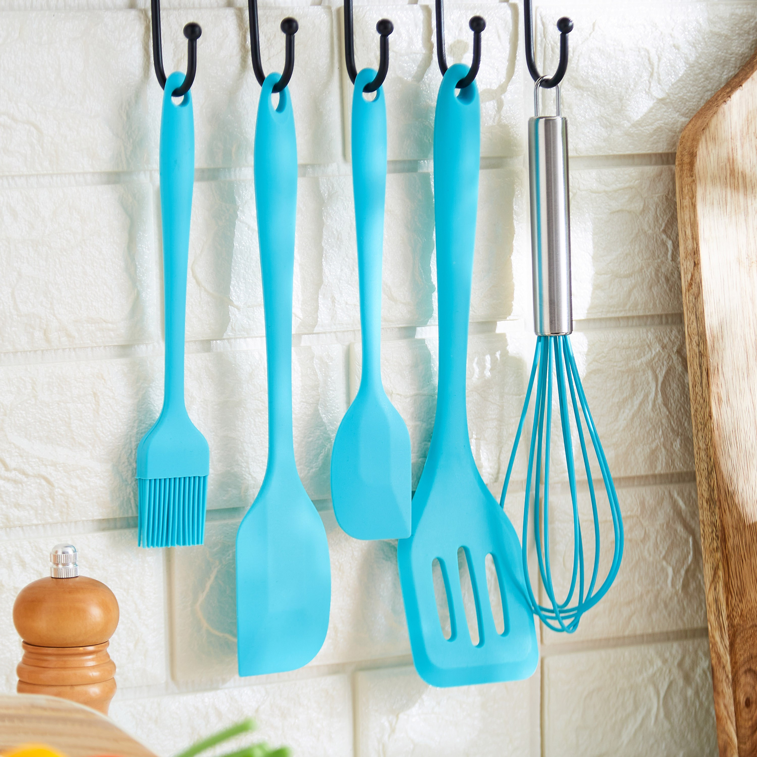طقم أدوات مطبخ سيليكون 5 قطع من أفون-hbxhomeware-hbxkitchen-image-1