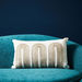 Ambridge Mia Foil and Beaded Cotton Velvet Filled Cushion - 30x50 cm-Filled Cushions-thumbnail-0