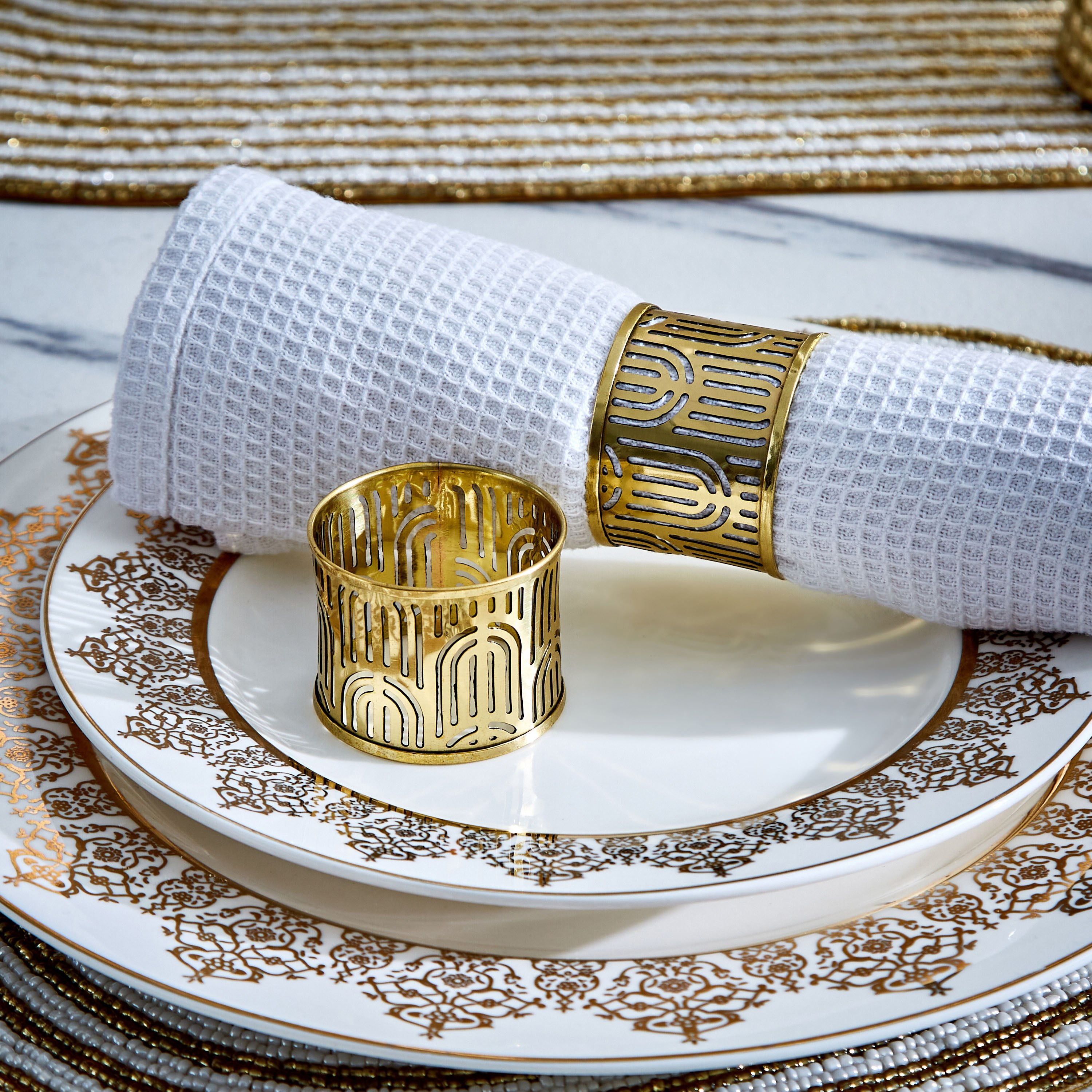 حلقة مناديل سفرة من أمبريدج ميا - طقم من 2 قطع-hbxdecorandfurnishings-homefurnishings-tablelinens-image-1
