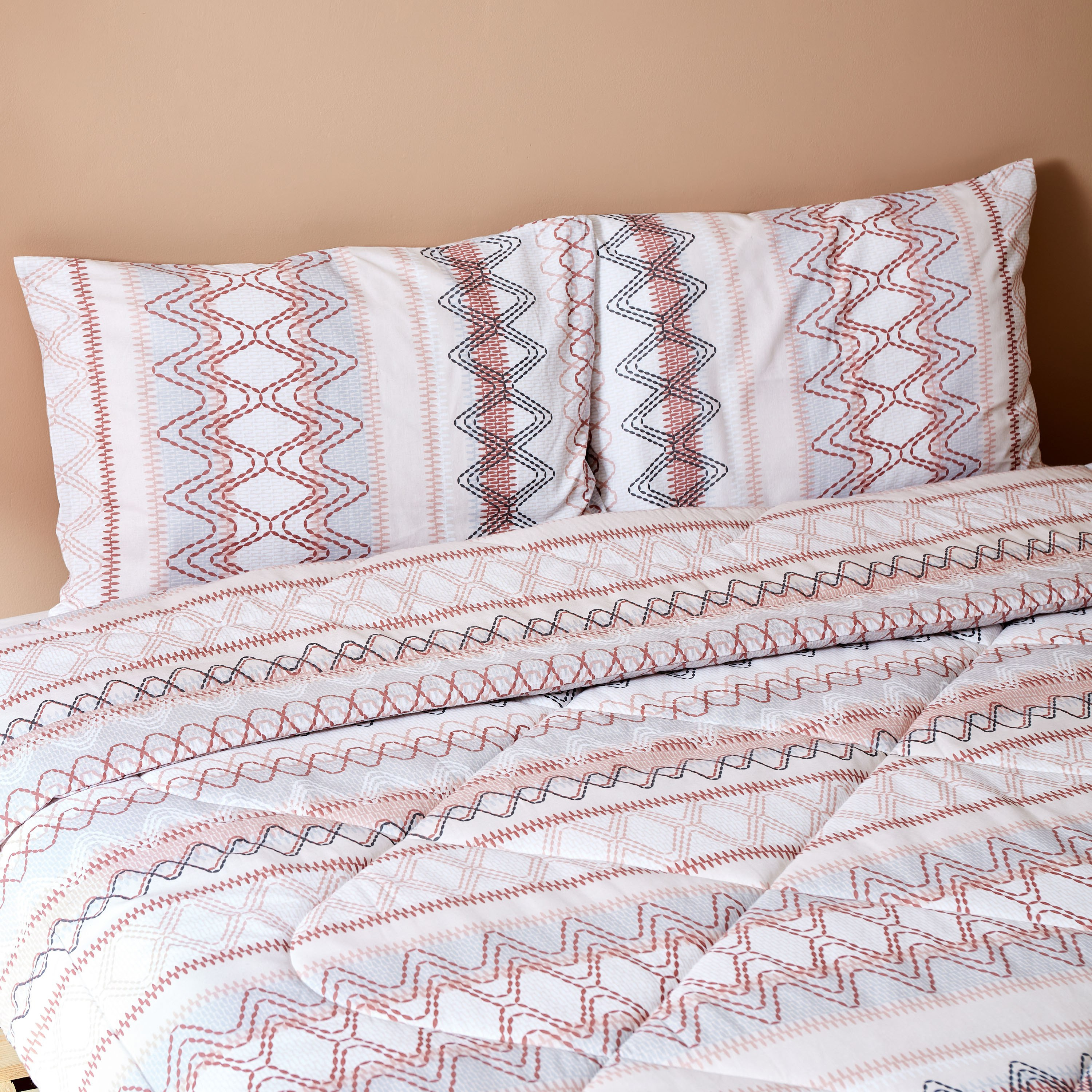 طقم لحاف كينج قطن 3 قطع من بريل- 220x240 سم-hbxhomeware-hbxdecorandfurnishings-image-2
