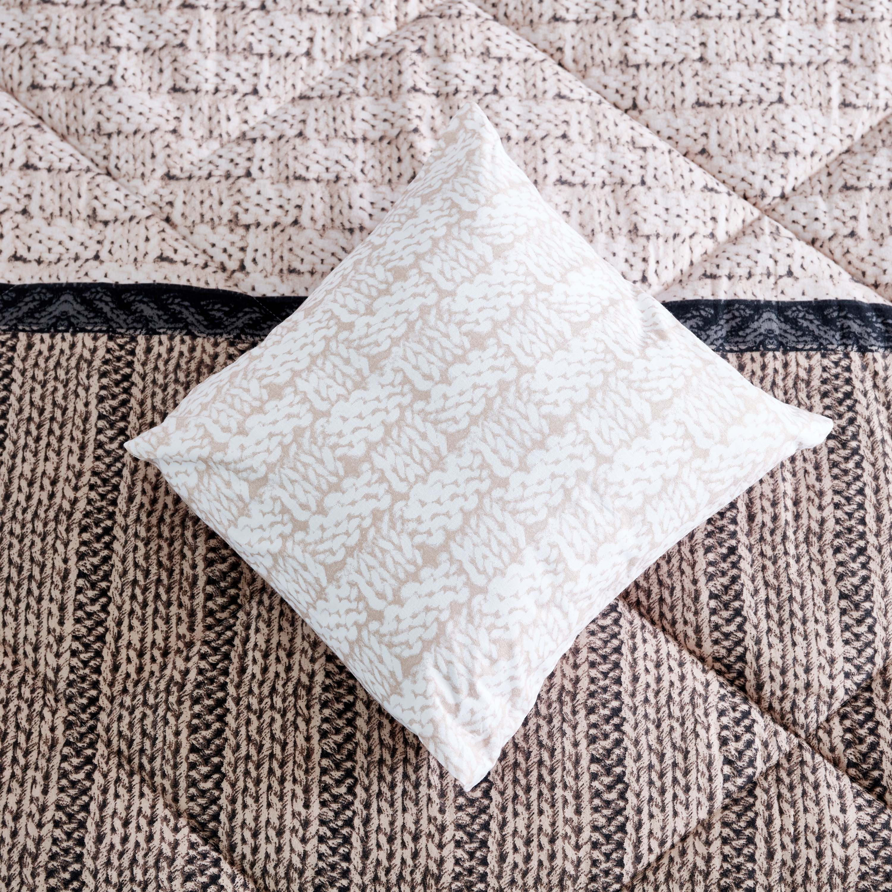 Adeline 4-Piece Cotton Flannel Twin BIAB Comforter Set - 150x220 cm-hbxhomeware-hbxdecorandfurnishings-image-3