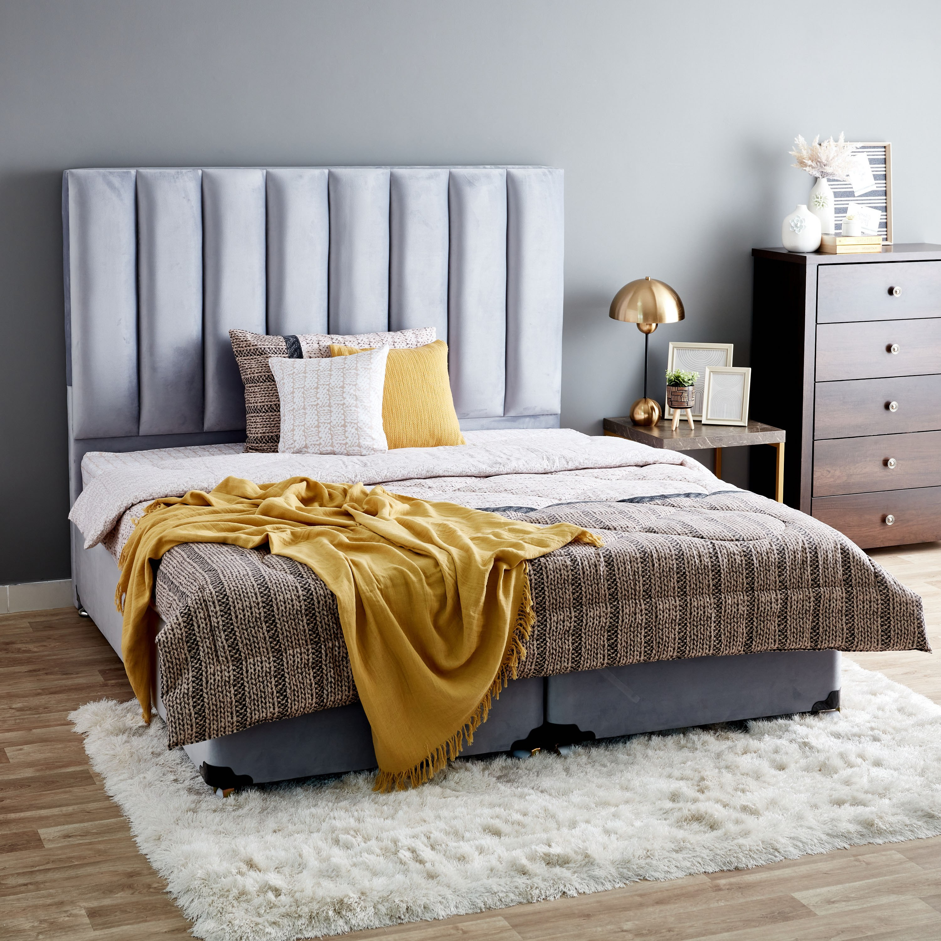 Adeline 4-Piece Cotton Flannel Twin BIAB Comforter Set - 150x220 cm-hbxhomeware-hbxdecorandfurnishings-image-7