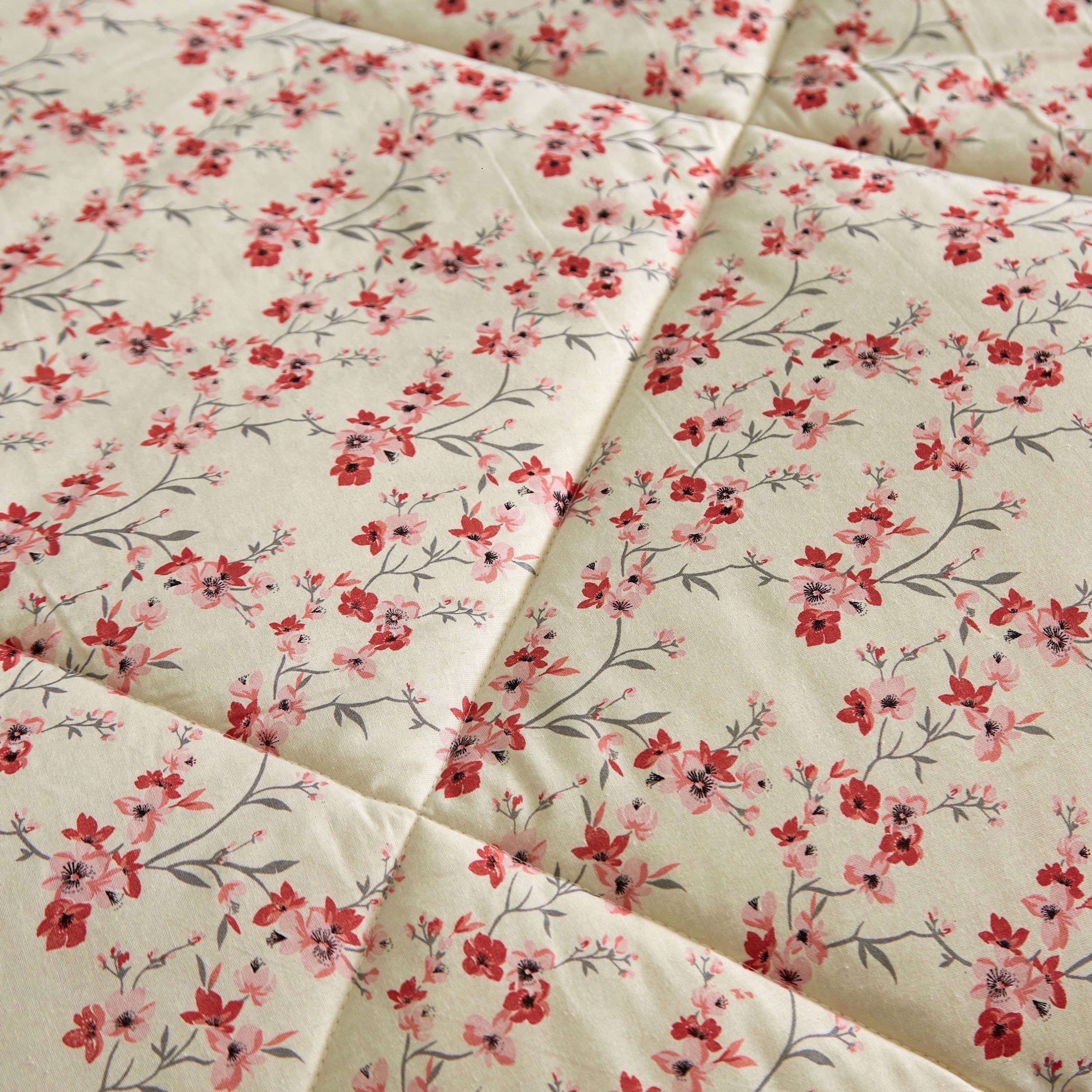 طقم لحاف كينج قطن بطبعات قطعتين من كوين - 150x220 سم-hbxhomeware-hbxdecorandfurnishings-image-3