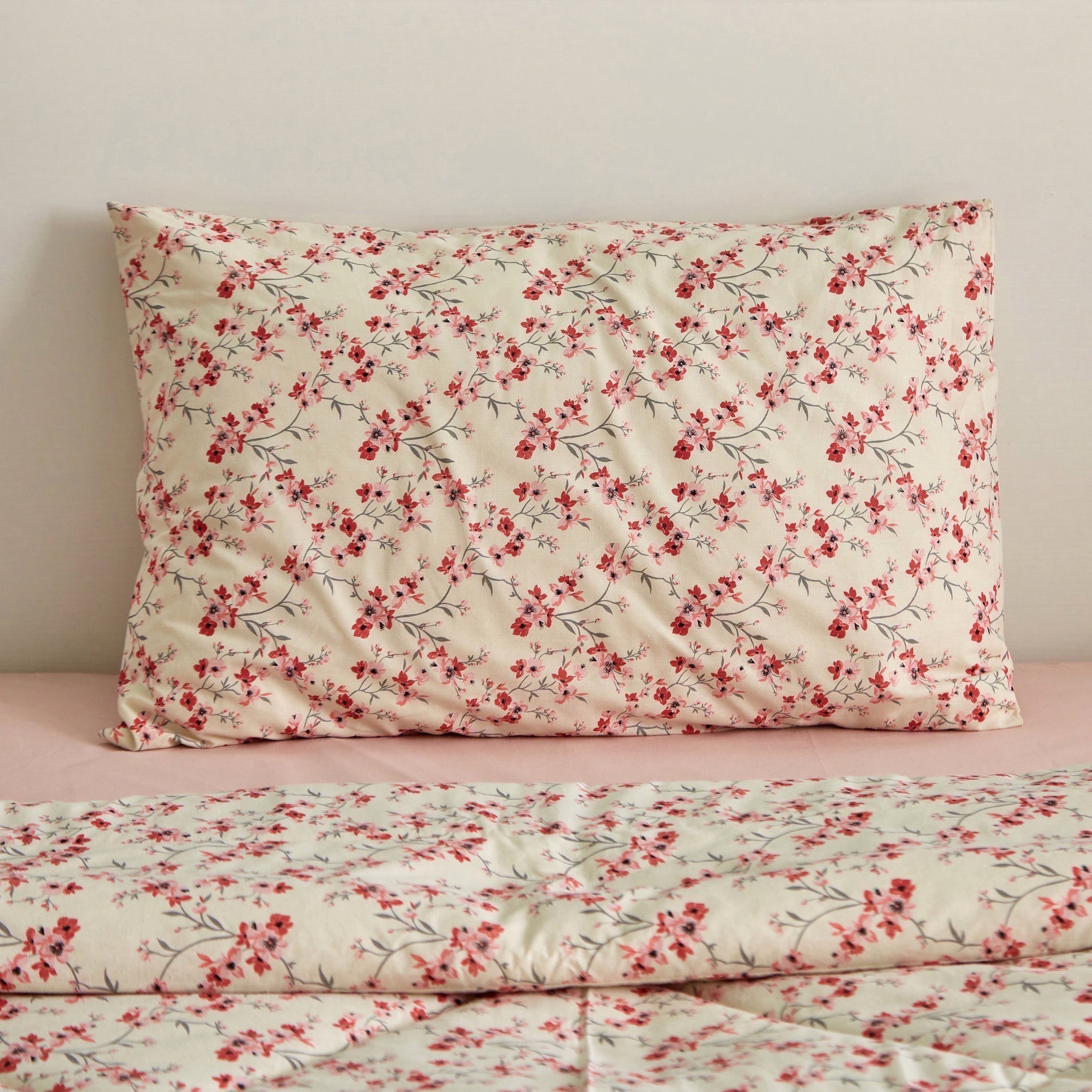 طقم لحاف كينج قطن بطبعات قطعتين من كوين - 150x220 سم-hbxhomeware-hbxdecorandfurnishings-image-4
