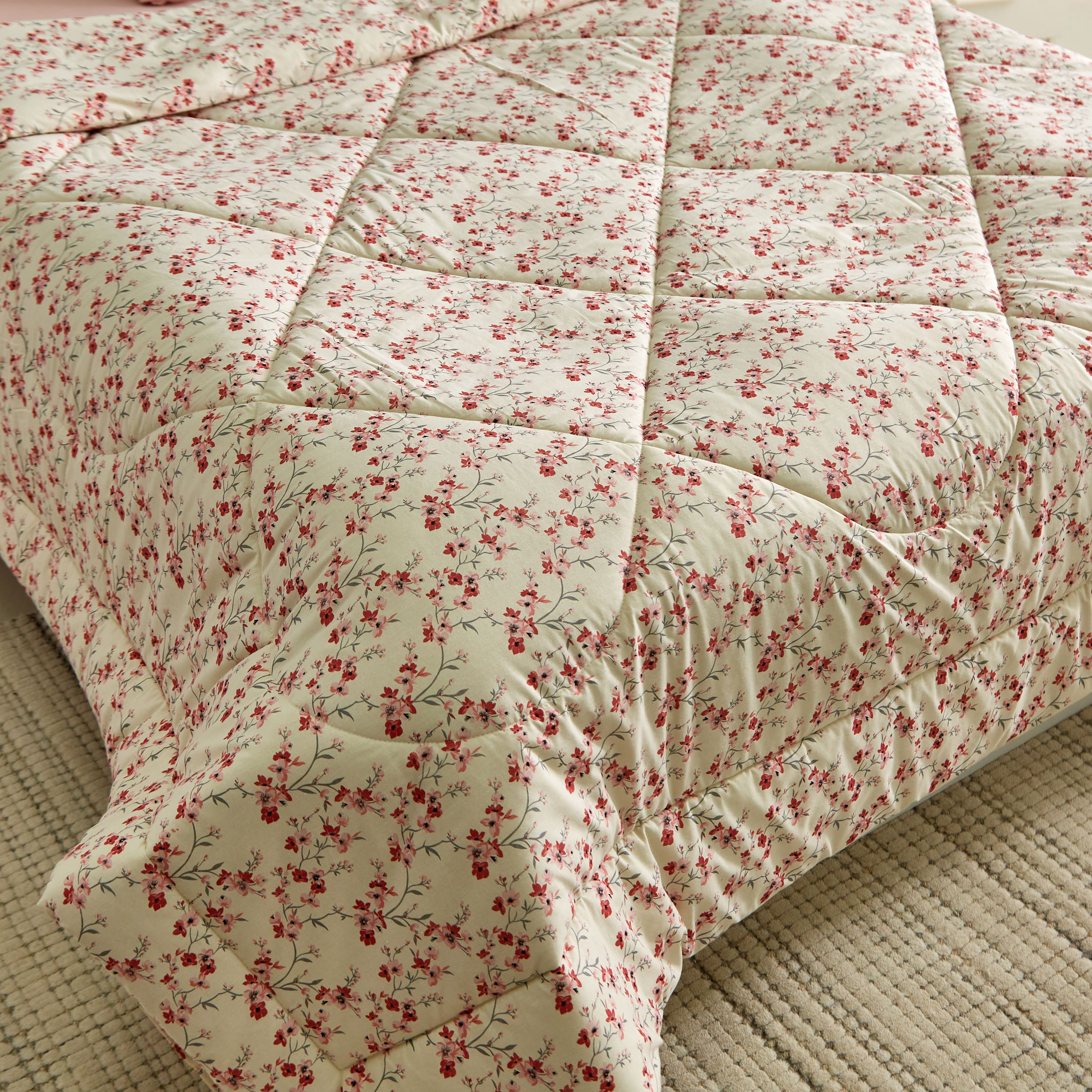 طقم لحاف مزدوج قطن 4 قطع من كوين - 150x220 سم-hbxhomeware-hbxdecorandfurnishings-image-4