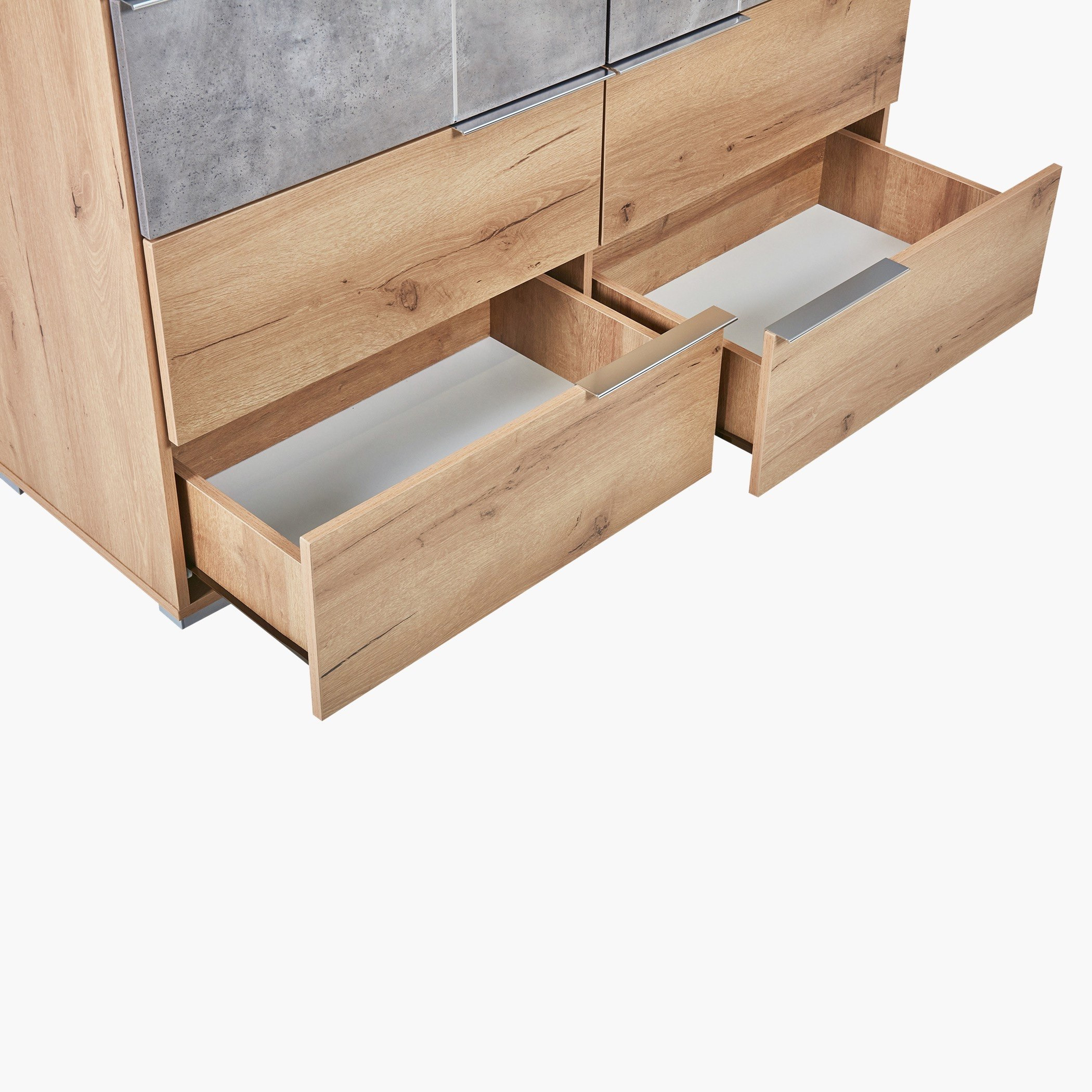 طقم غرفة نوم كينج 5 قطع من نورماندي - 180x200 سم-hbxbedroom-bedsandbedsets-bedroomsets-king-image-12