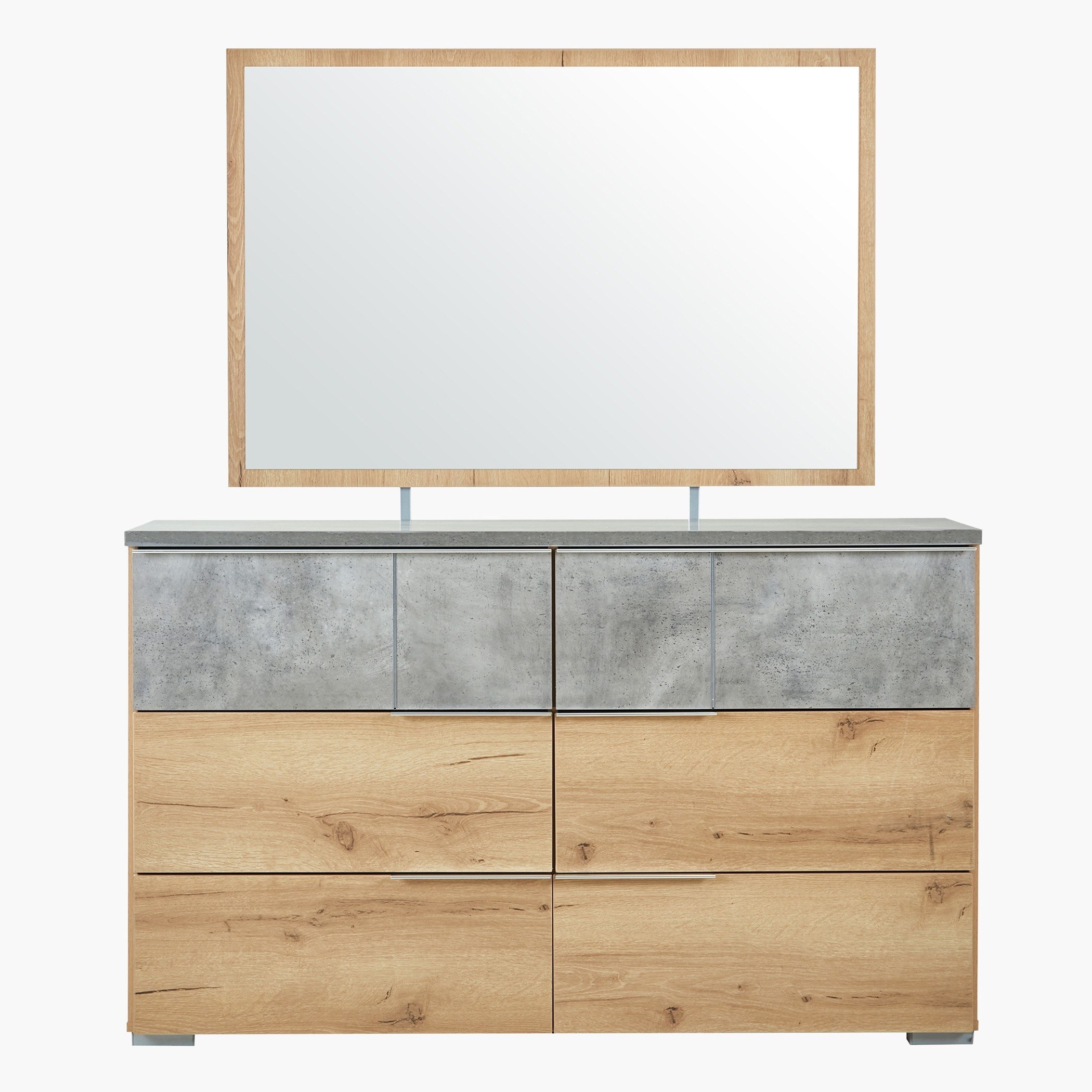 طقم غرفة نوم كينج 5 قطع من نورماندي - 180x200 سم-hbxbedroom-bedsandbedsets-bedroomsets-king-image-9