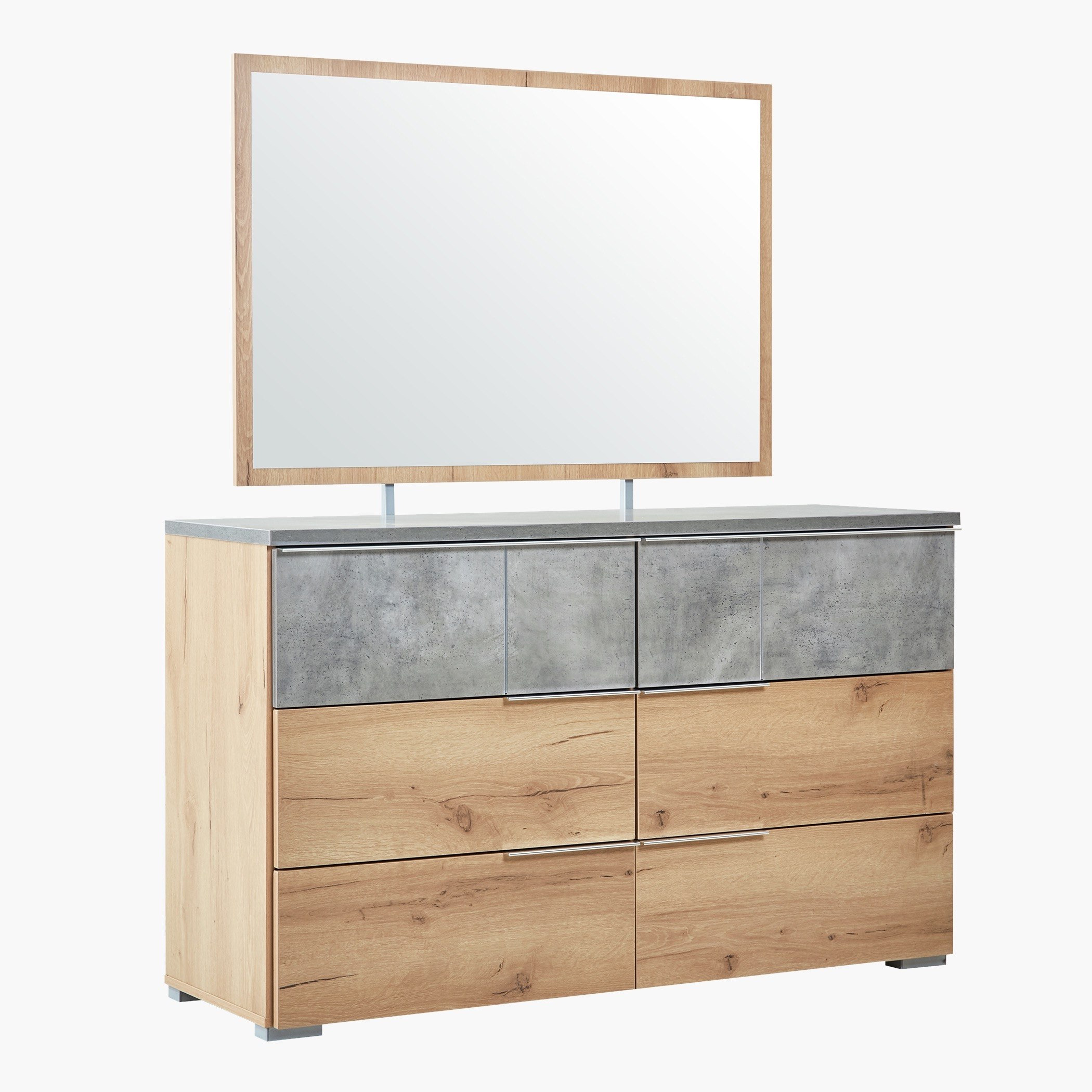 طقم غرفة نوم كينج 5 قطع من نورماندي - 180x200 سم-hbxbedroom-bedsandbedsets-bedroomsets-king-image-10