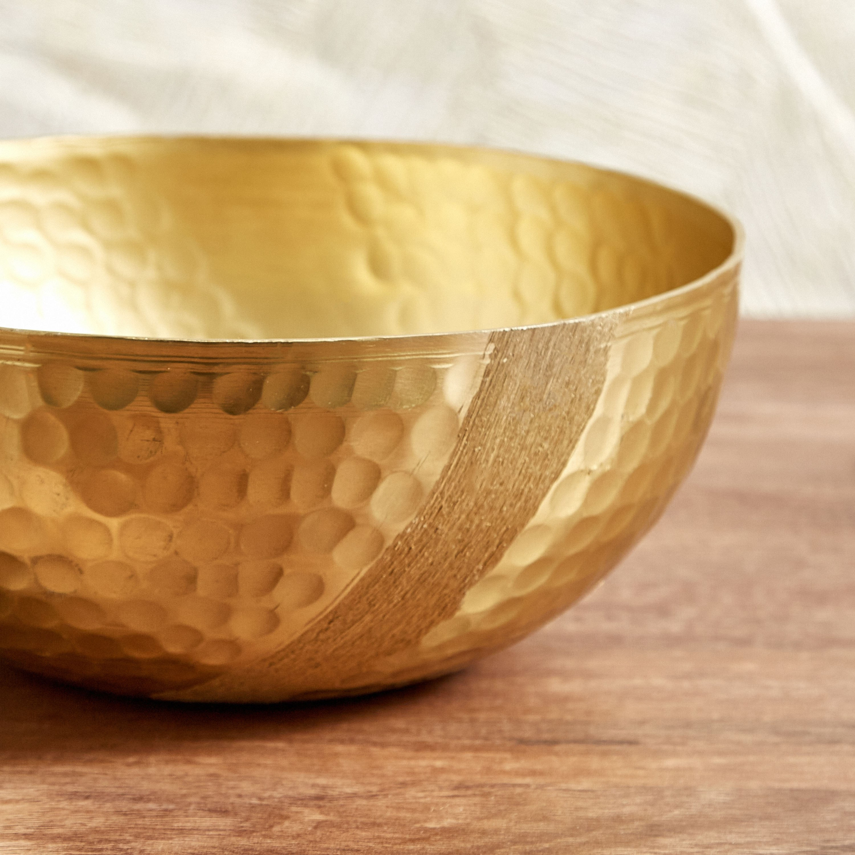 وعاء معدني مقلّم مطلي من آيكيز - 21x21x9 سم-hbxdecorandfurnishings-homeaccessories-bowls-image-4