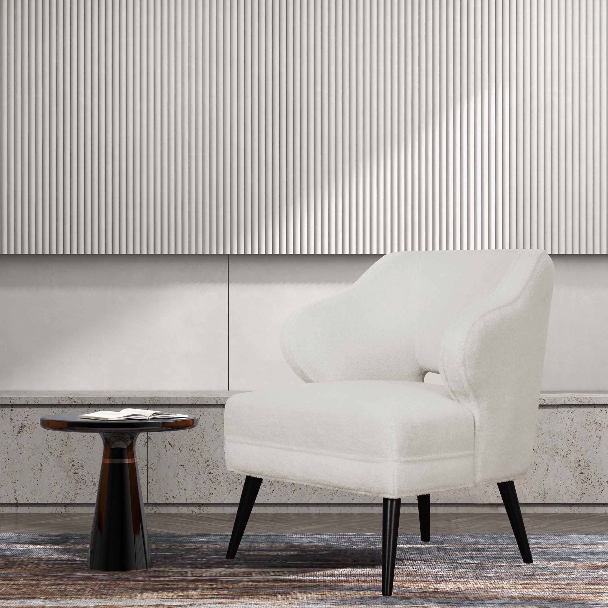 كرسي قماش مزيّن من ميتكو-hbxlivingroom-sofasandarmchairs-easychairs-image-1