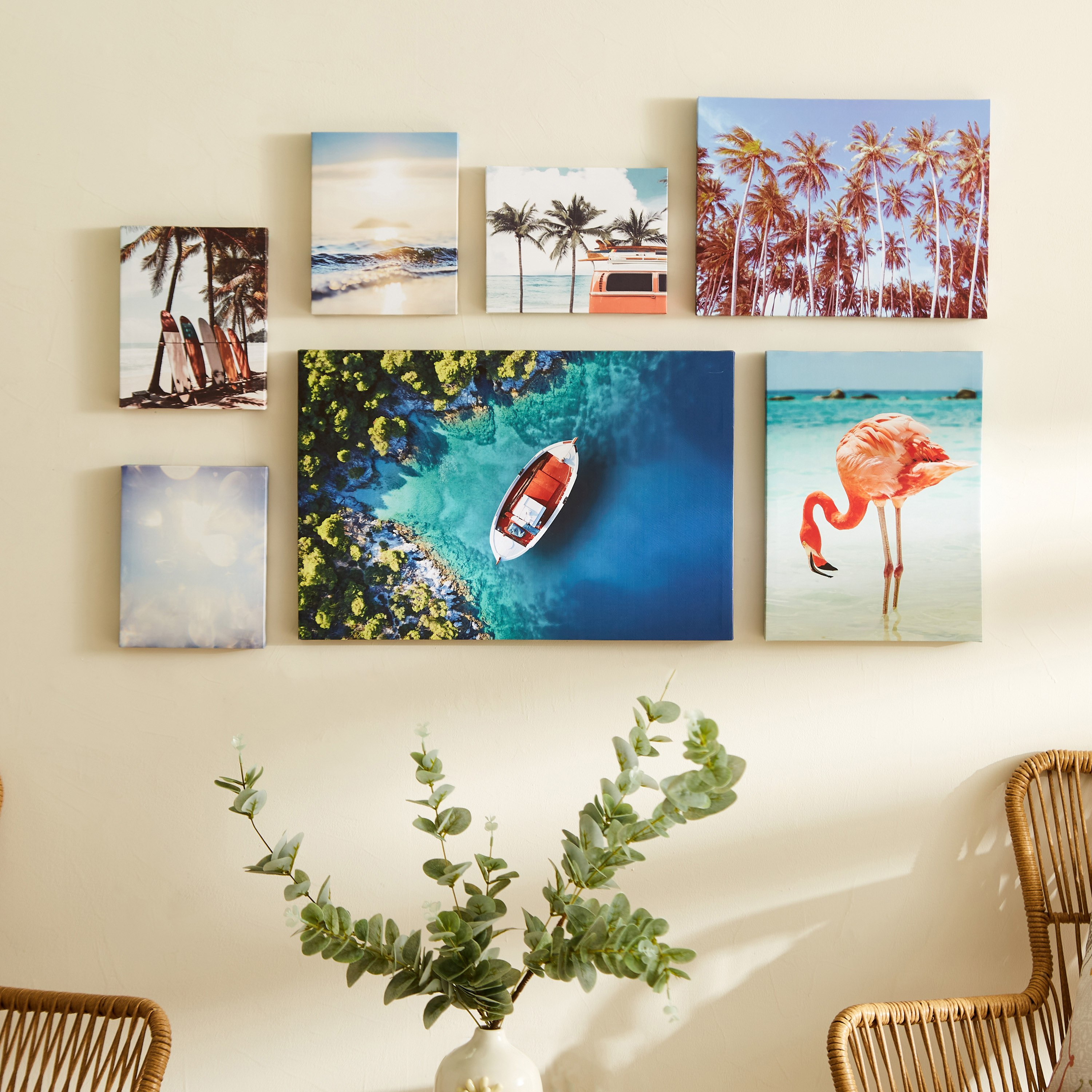 طقم لوحات كانفاس مؤطرة بطبعات الطبيعة 7 قطع من آيرين-hbxhomeware-hbxdecorandfurnishings-image-1