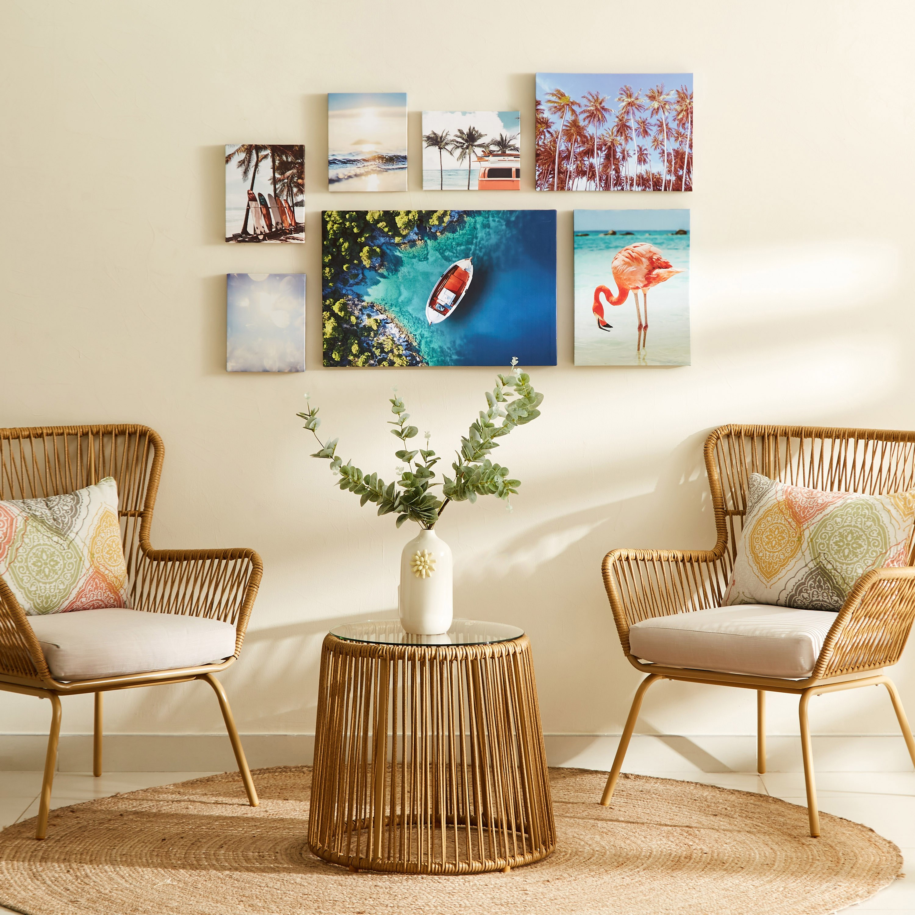 طقم لوحات كانفاس مؤطرة بطبعات الطبيعة 7 قطع من آيرين-hbxhomeware-hbxdecorandfurnishings-image-4