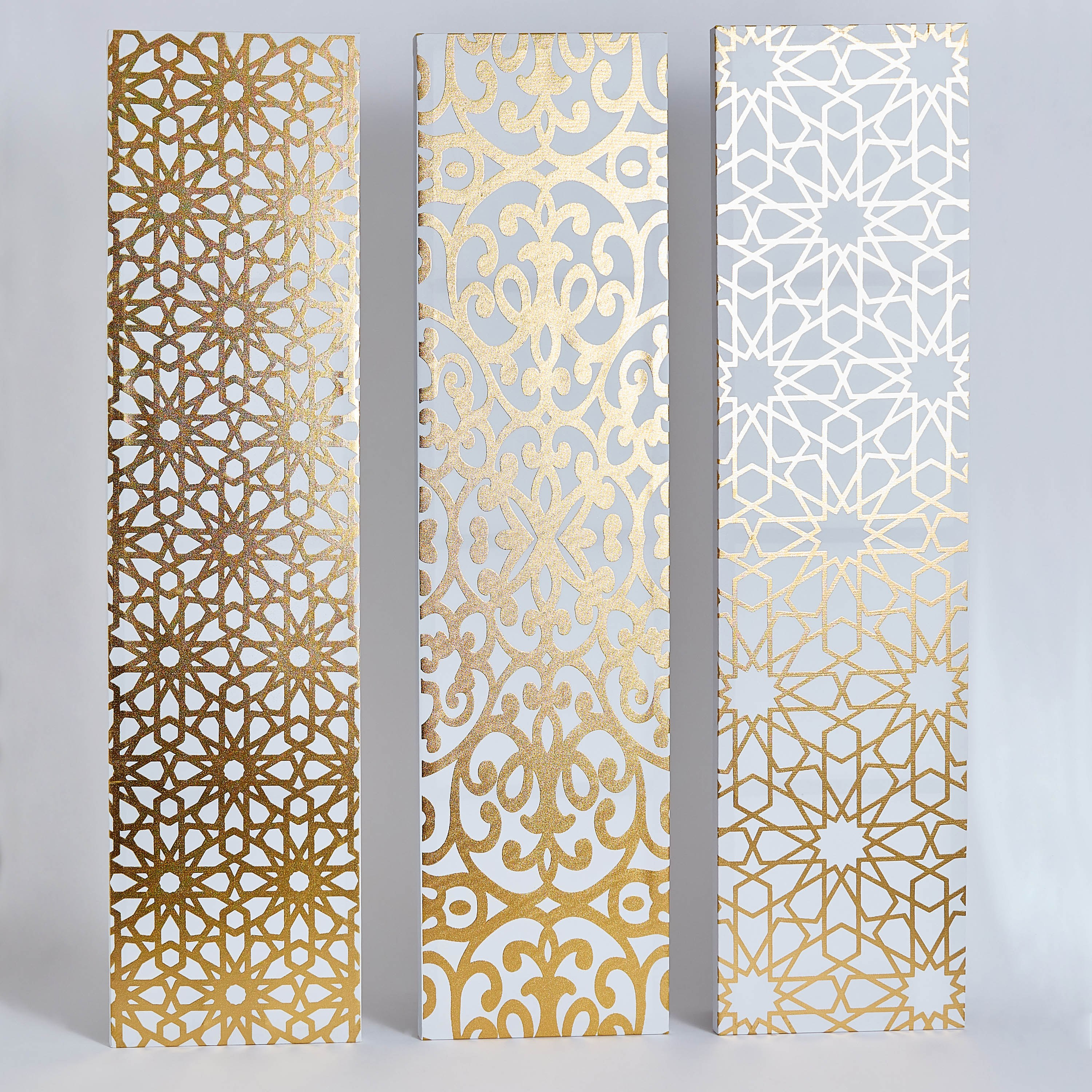 طقم لوحات حائط كانفاس مؤطرة 3 قطع من دمشق - 30x2x120 سم-PROMO_HB_AE_B1G1_250925-image-7