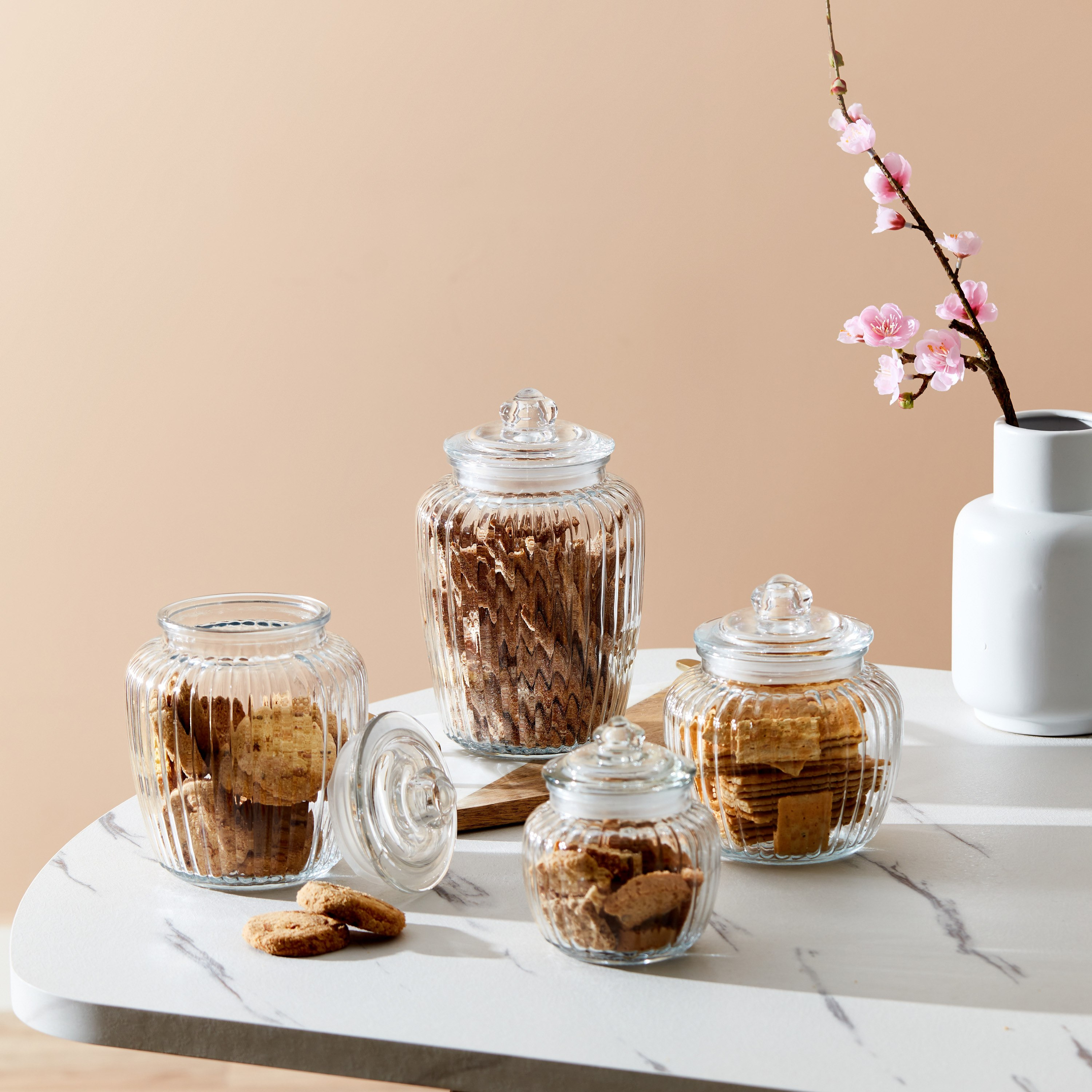 جرة زجاج مخطّطة من بيلي - 600 مل-hbxhomeware-hbxkitchen-image-5