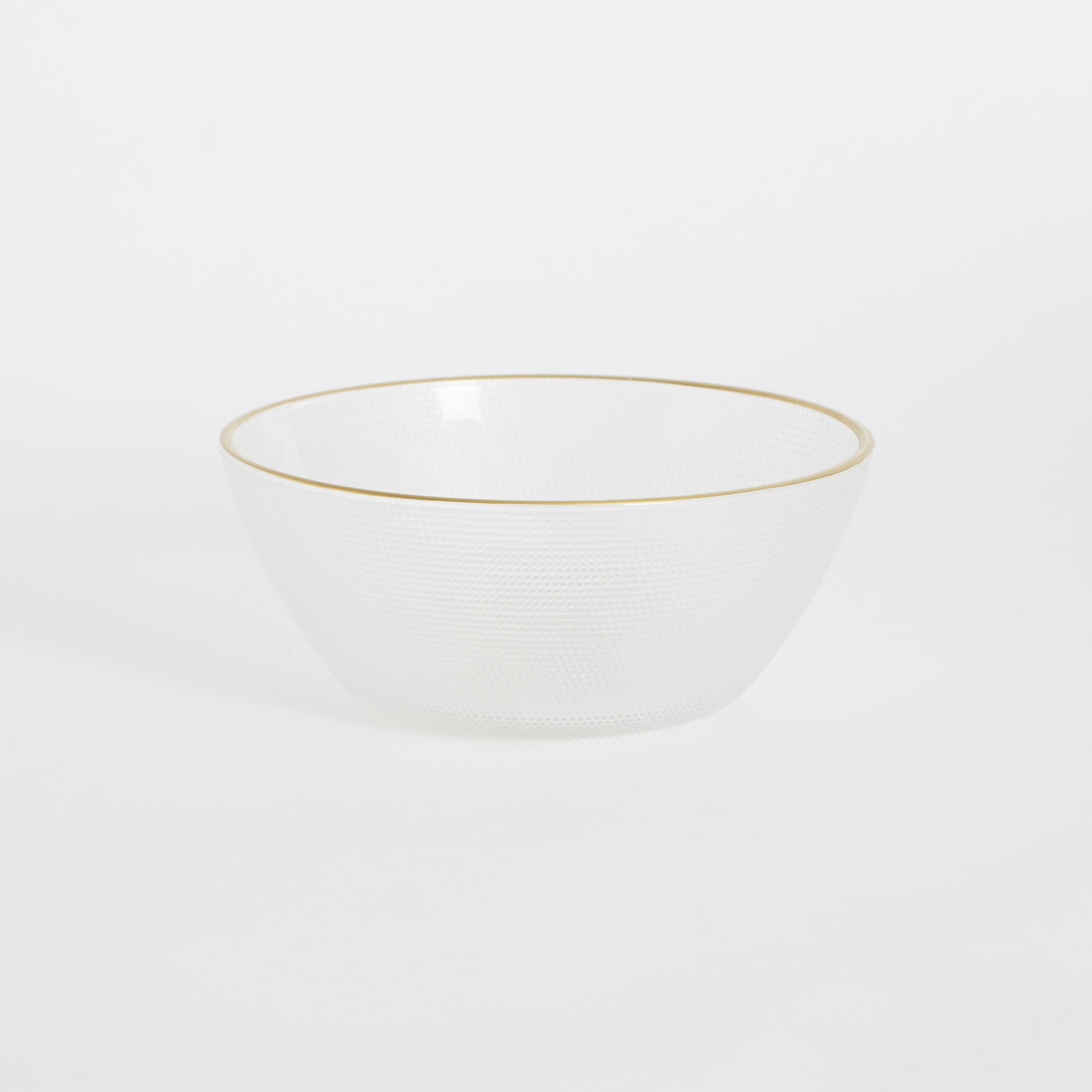 Festive Glass Bowl with Gold Line - 15 cm-hbxdecorandfurnishings-tabletop-serveware-image-6