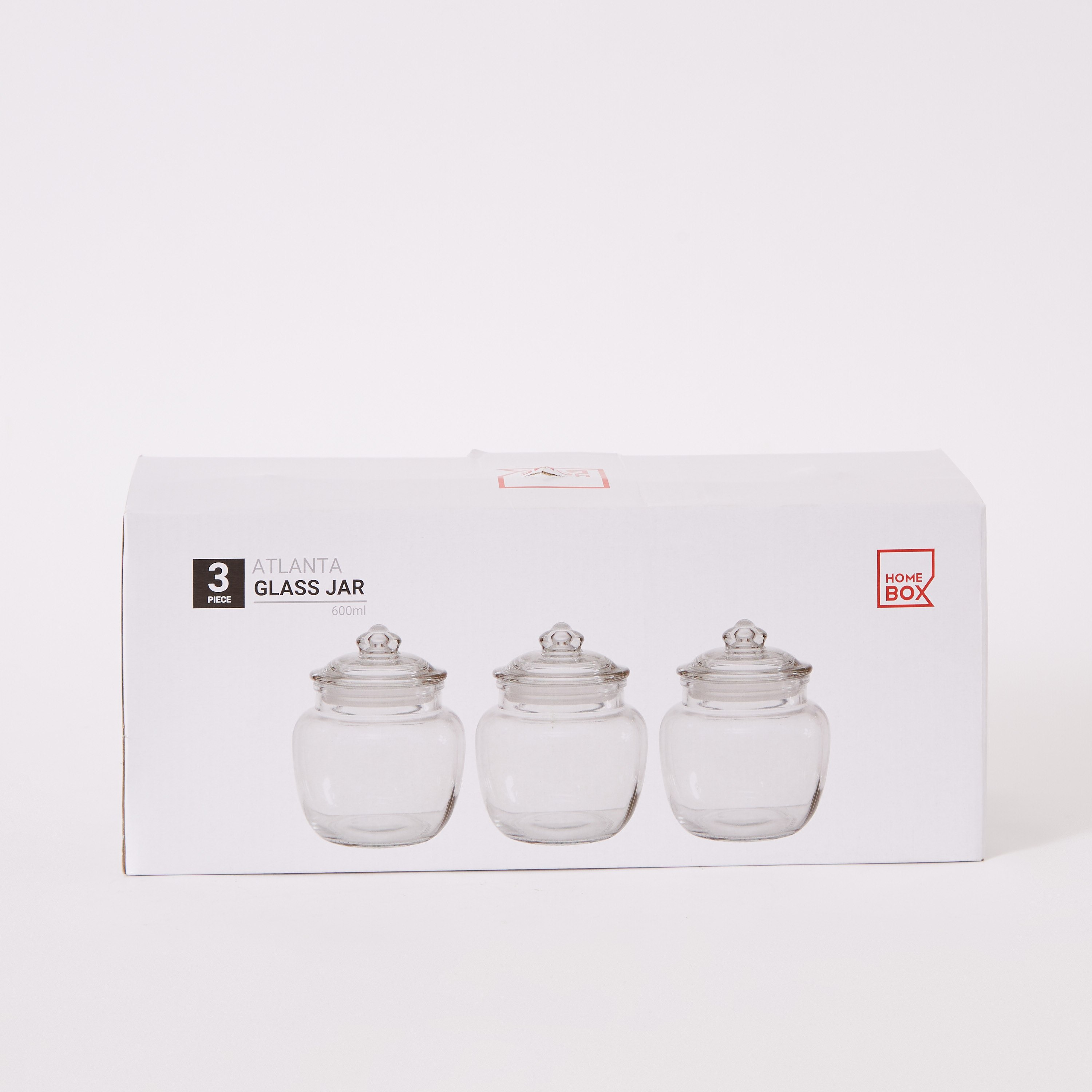 Atlanta 3-Piece Belly Glass Jar Set - 600 ml-hbxhomeware-hbxkitchen-image-5