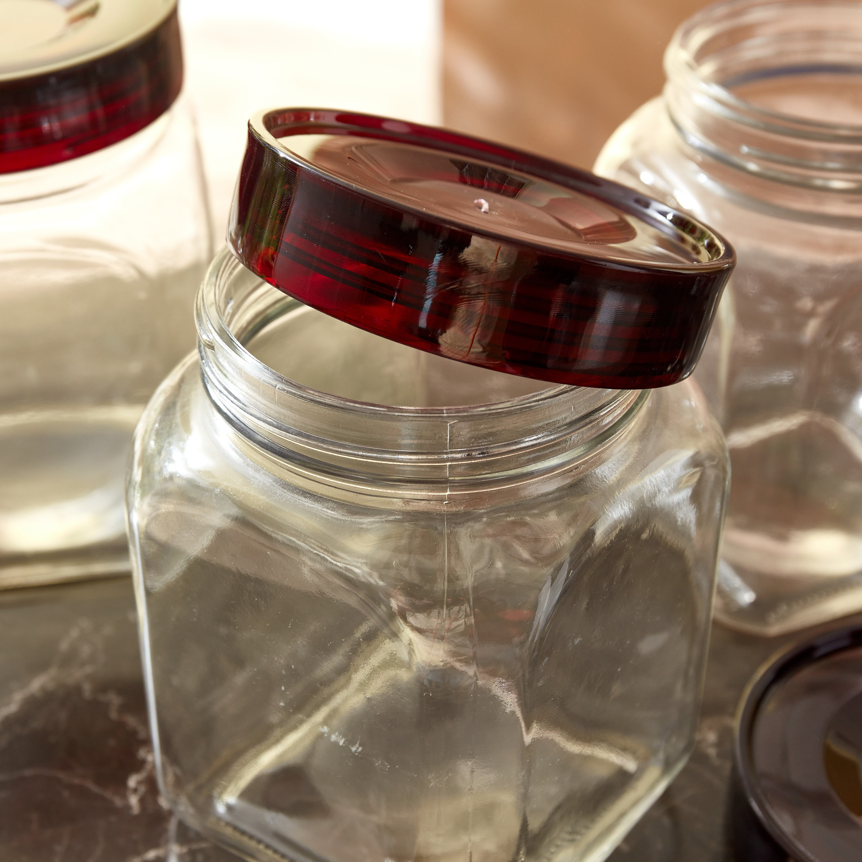 طقم جرات زجاج سيريز 3 قطع من أتلانتا - 1.2 لتر-hbxhomeware-hbxkitchen-image-3