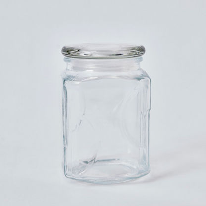 Vega Glass Canister with Lid - 750 ml