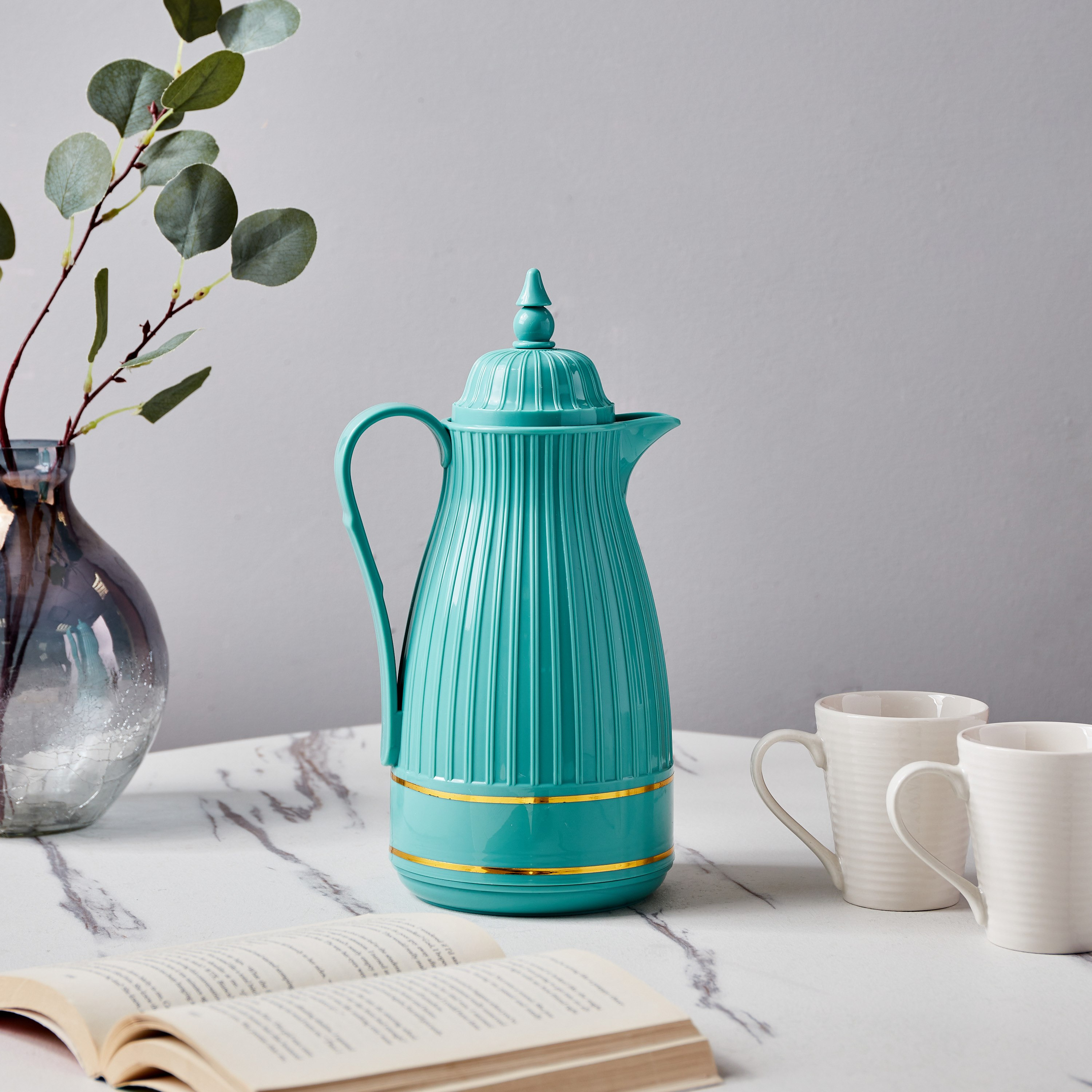 ترمس مخطط من رويال - 1 لتر-hbxhomeware-hbxkitchen-image-1