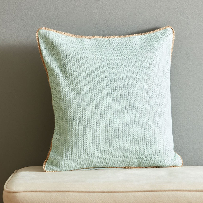Walter Textured Cotton Cushion Cover - 45x45 cm-Cushion Covers-image-0