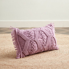 Akira Cotton Handmade Filled Cushion - 30x50 cm